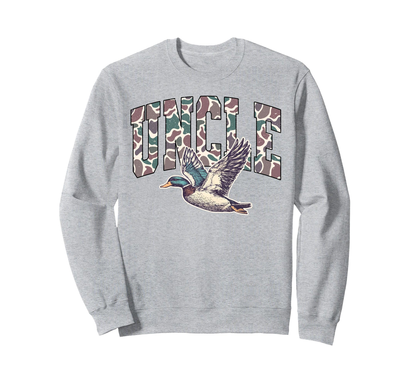 Hunting Uncle Waterfowl Duck Sweatshirt - Custom Art Print for Adults - T-Shirt, Sweatshirt, Hoodie