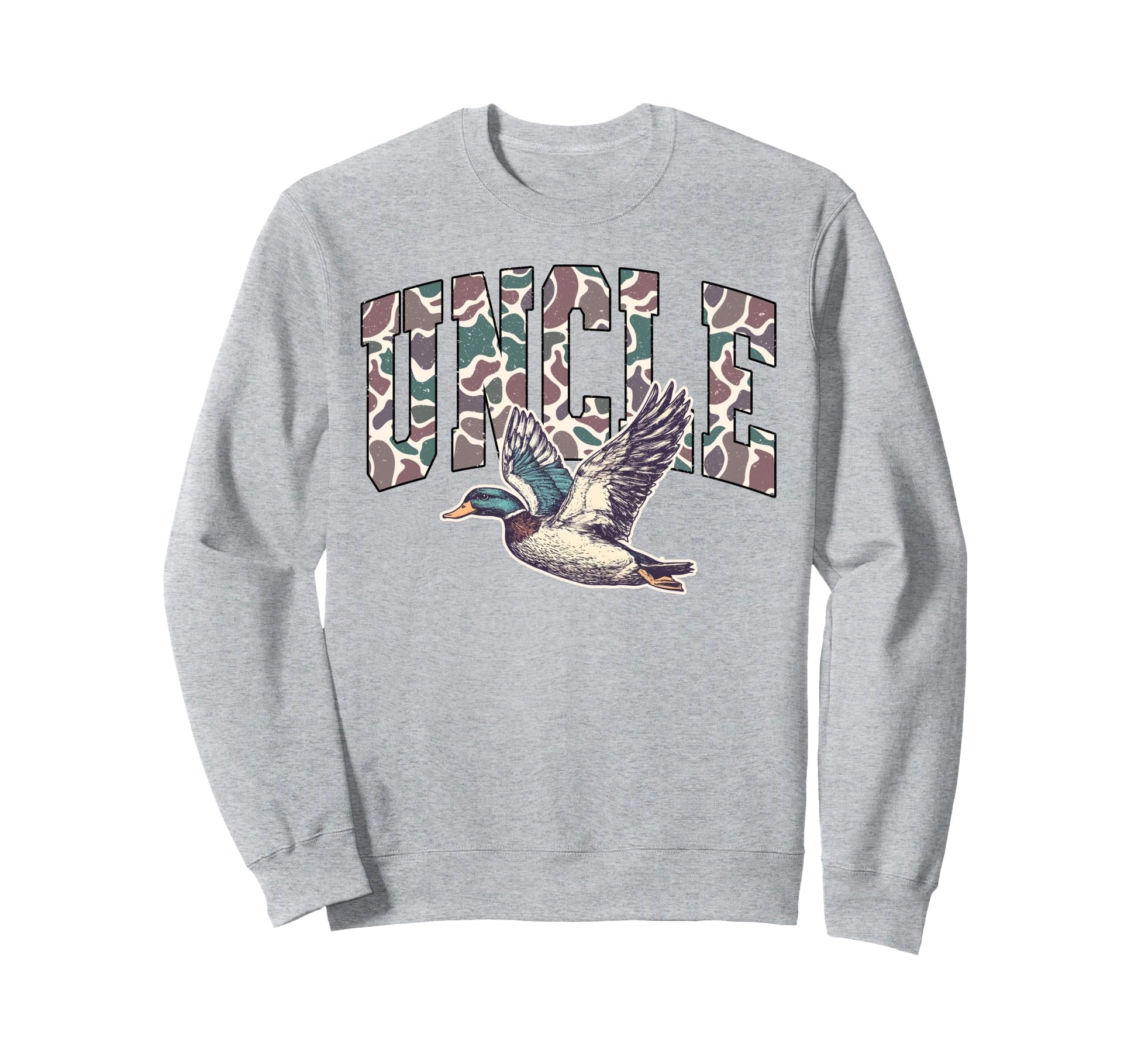Hunting Uncle Waterfowl Duck Sweatshirt - Custom Art Print for Adults - T-Shirt, Sweatshirt, Hoodie