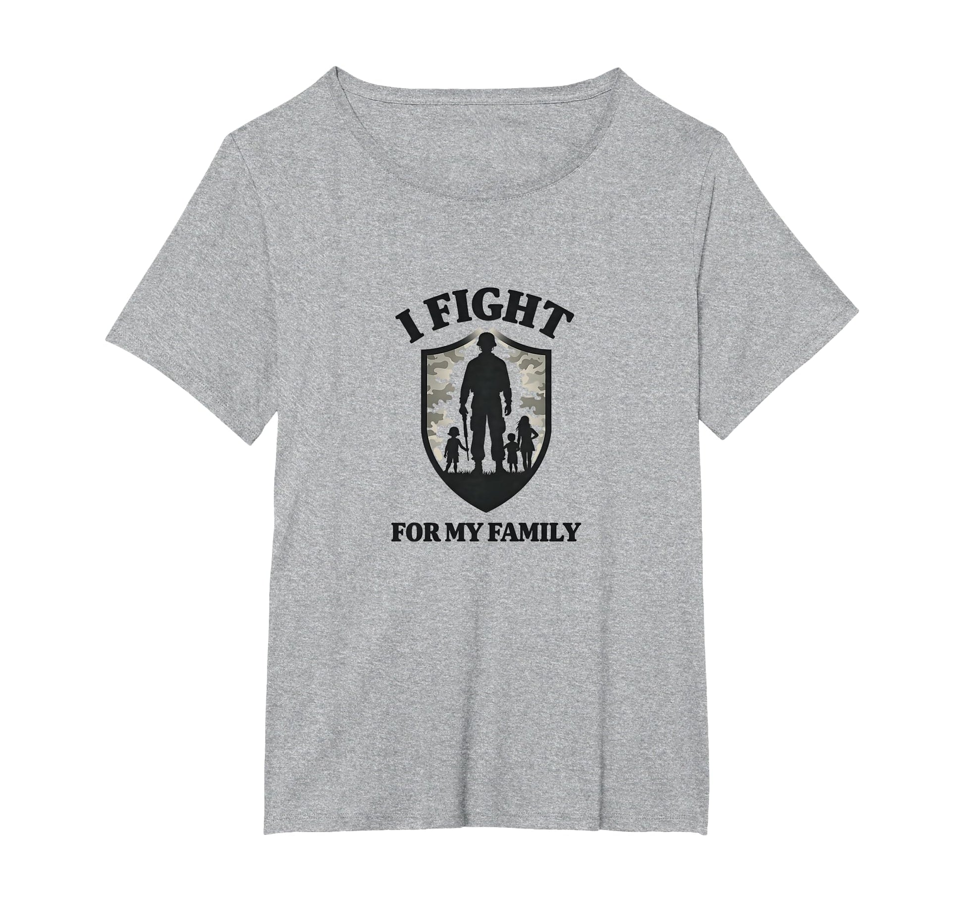 Army Dads I Fight My Family Military T-Shirt - Aesthetic Graphic Unisex - T-Shirt, Sweatshirt, Hoodie