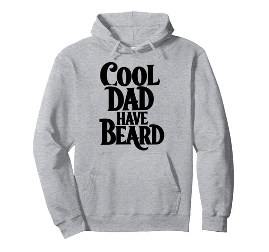 Bearded Lover Daddy Funny Beard Dad Hoodie - Graphic Print Men Women - T-Shirt, Sweatshirt, Hoodie