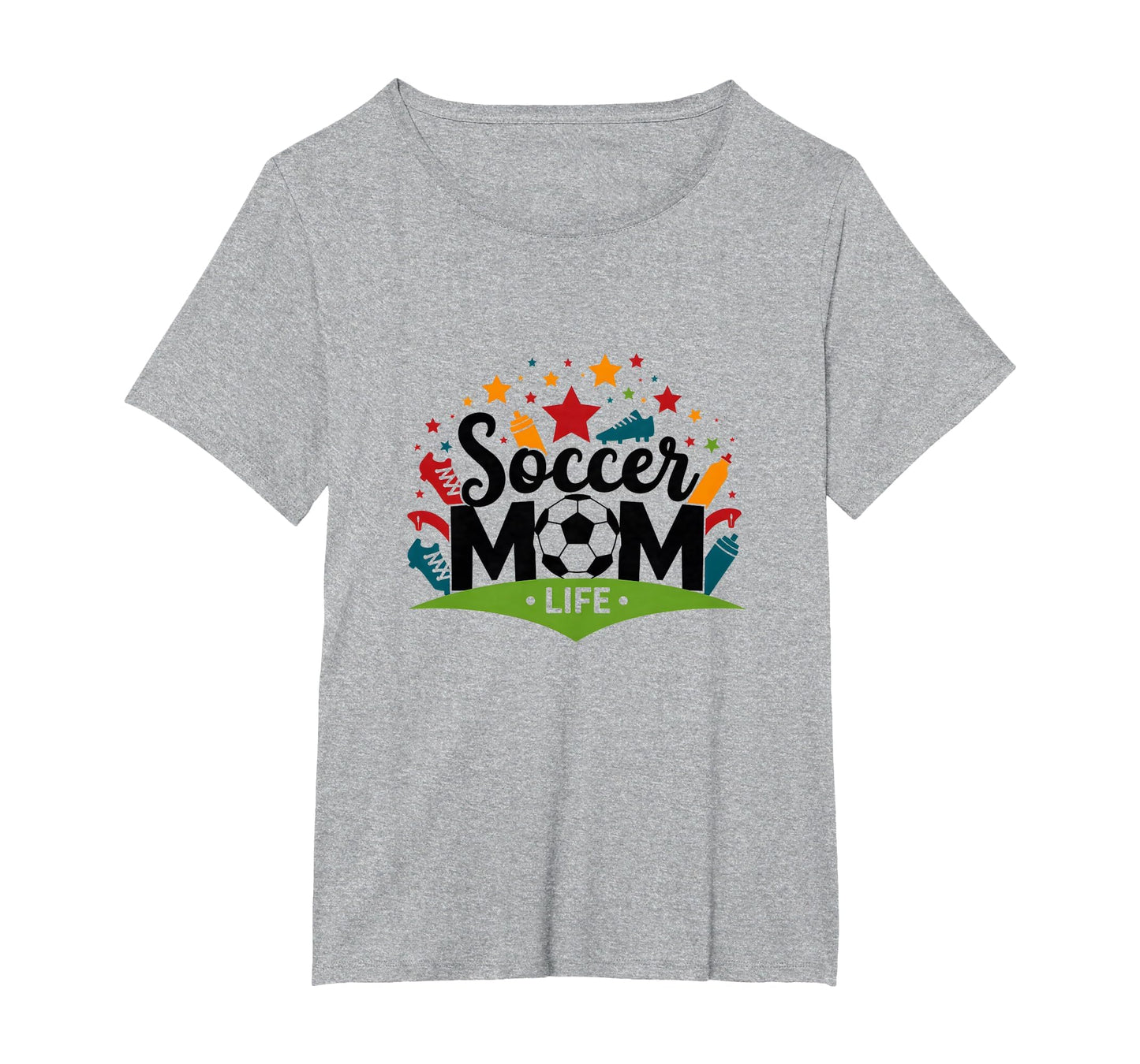 Soccer Mom Life Womens Sports Parent T-Shirt - Trendy Graphic for Adults - T-Shirt, Sweatshirt, Hoodie