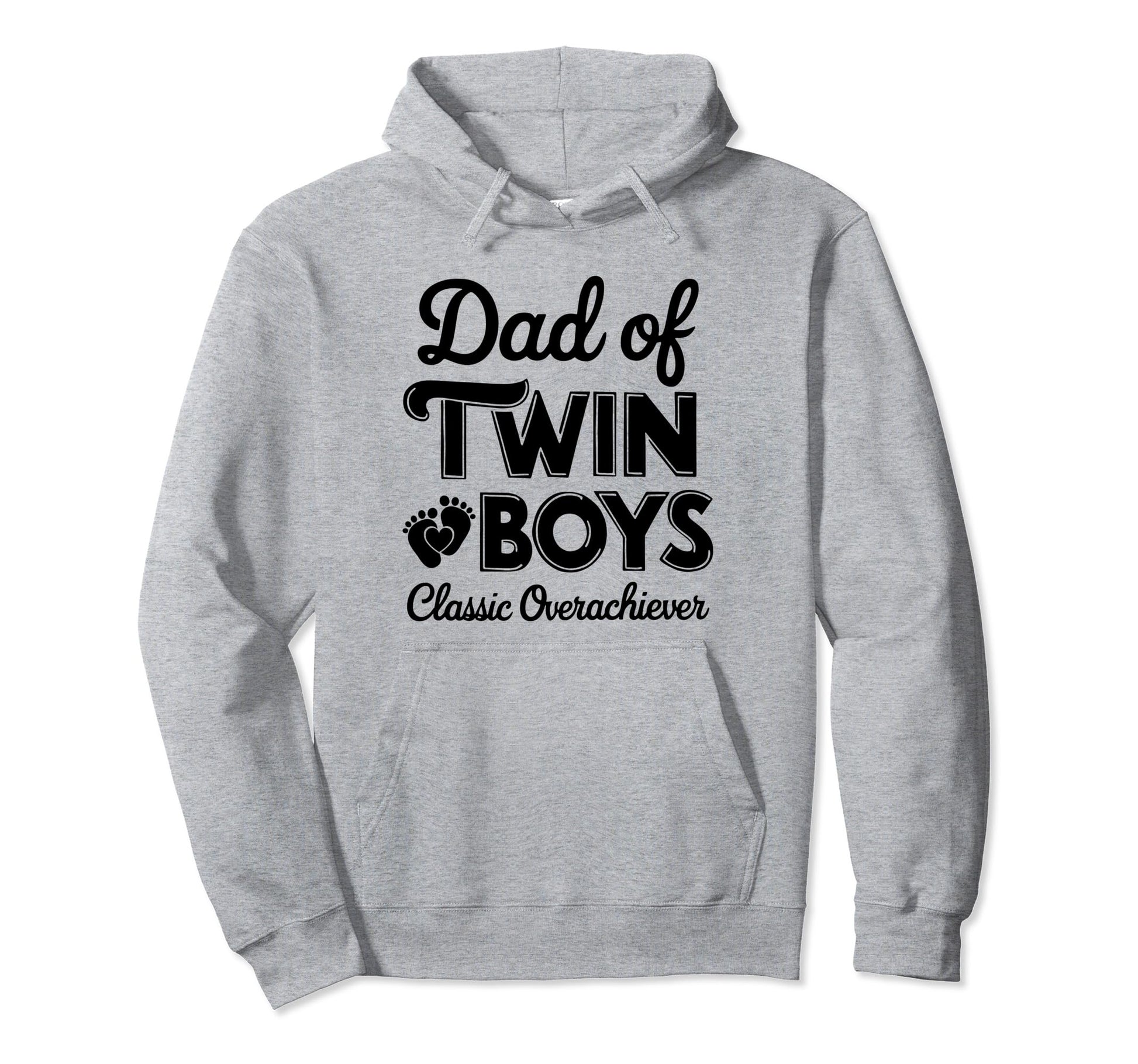 Twin Dad Funny Daddy Fathers Day Hoodie - Custom Art Print for Adults - T-Shirt, Sweatshirt, Hoodie