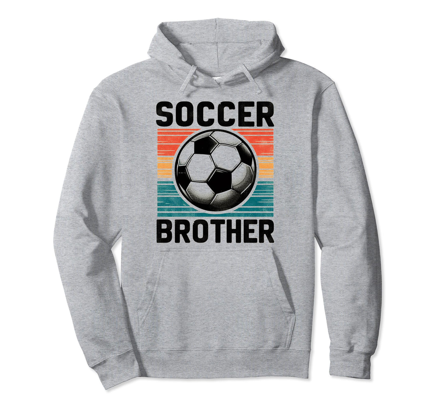 Soccer Brother Family Matching Team Hoodie - Unique Graphic Men Women - T-Shirt, Sweatshirt, Hoodie