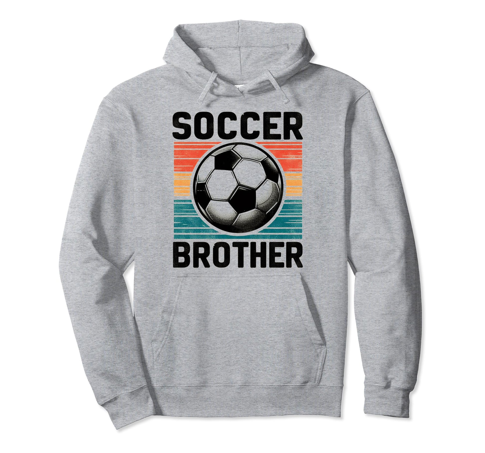Soccer Brother Family Matching Team Hoodie - Unique Graphic Men Women - T-Shirt, Sweatshirt, Hoodie