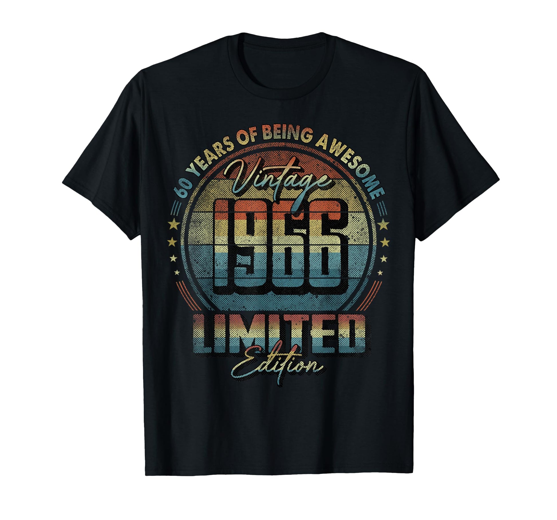 1966 60 Year Old 60Th Birthday T-Shirt - Graphic Print Men Women - T-Shirt, Sweatshirt, Hoodie