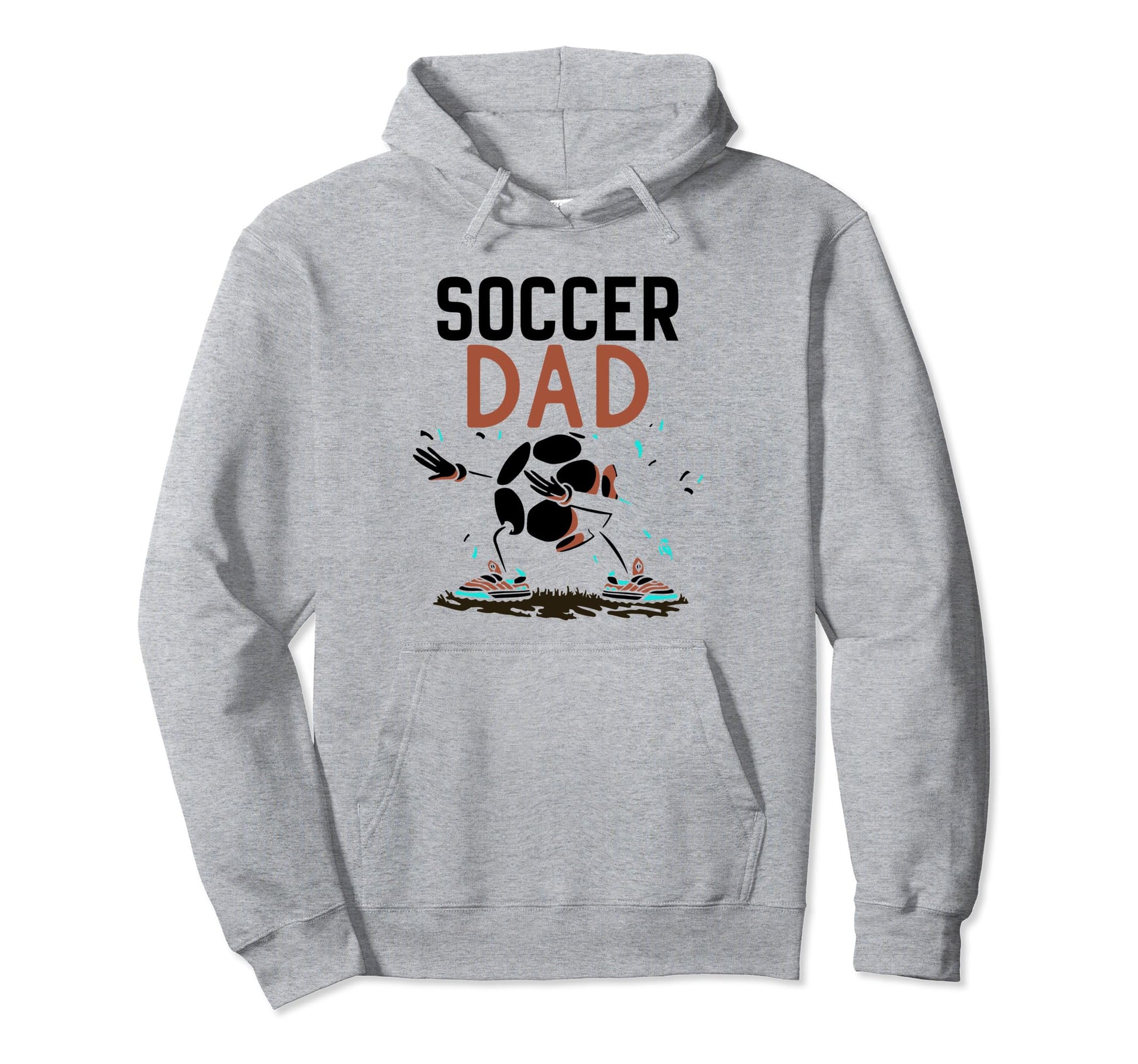 Soccer Dad Match Player Game Football Hoodie - Minimalist Print for Adults - T-Shirt, Sweatshirt, Hoodie