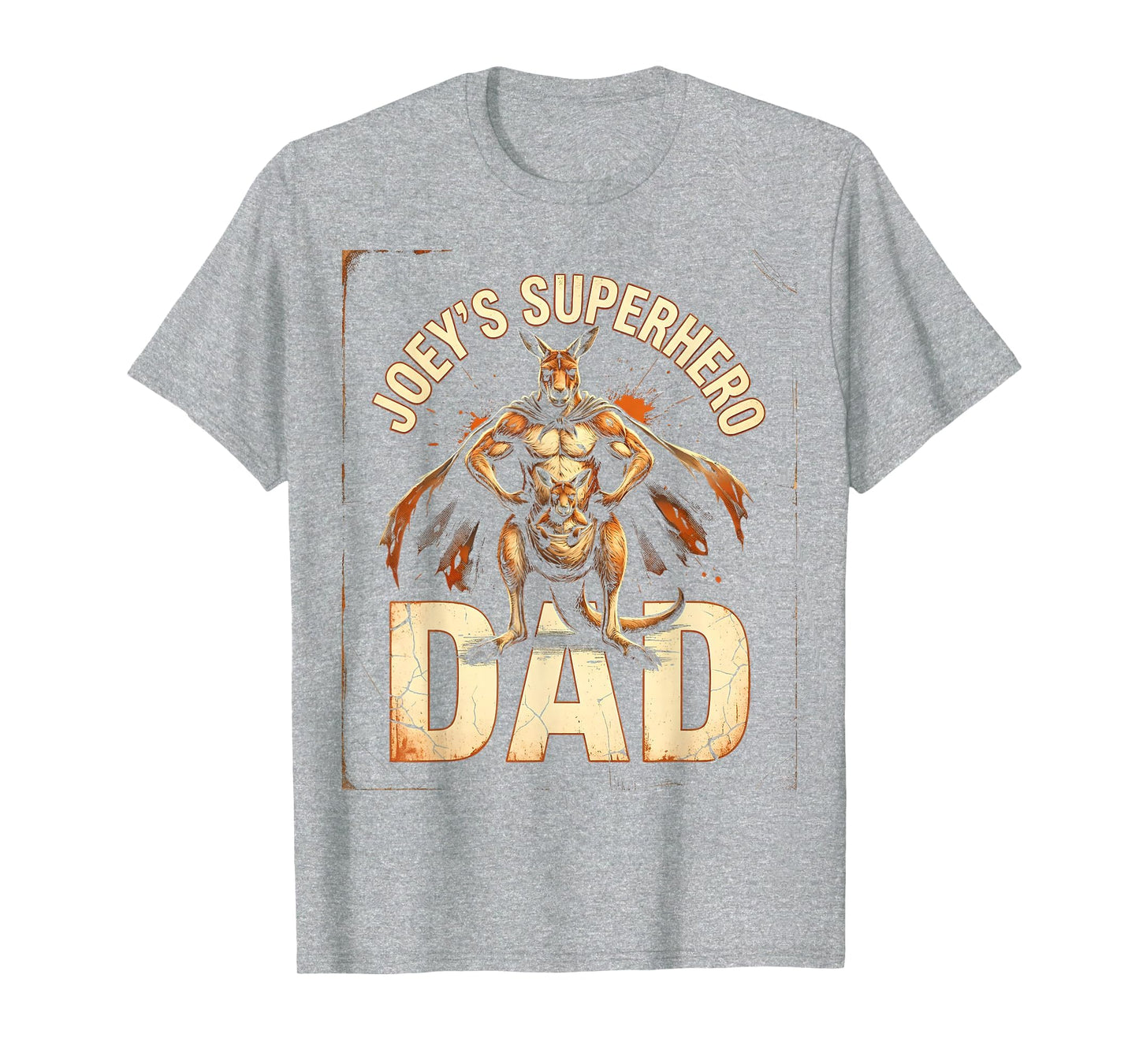 Joeys Superhero Dad Kangaroo Father T-Shirt - Novelty Apparel Men Women - T-Shirt, Sweatshirt, Hoodie