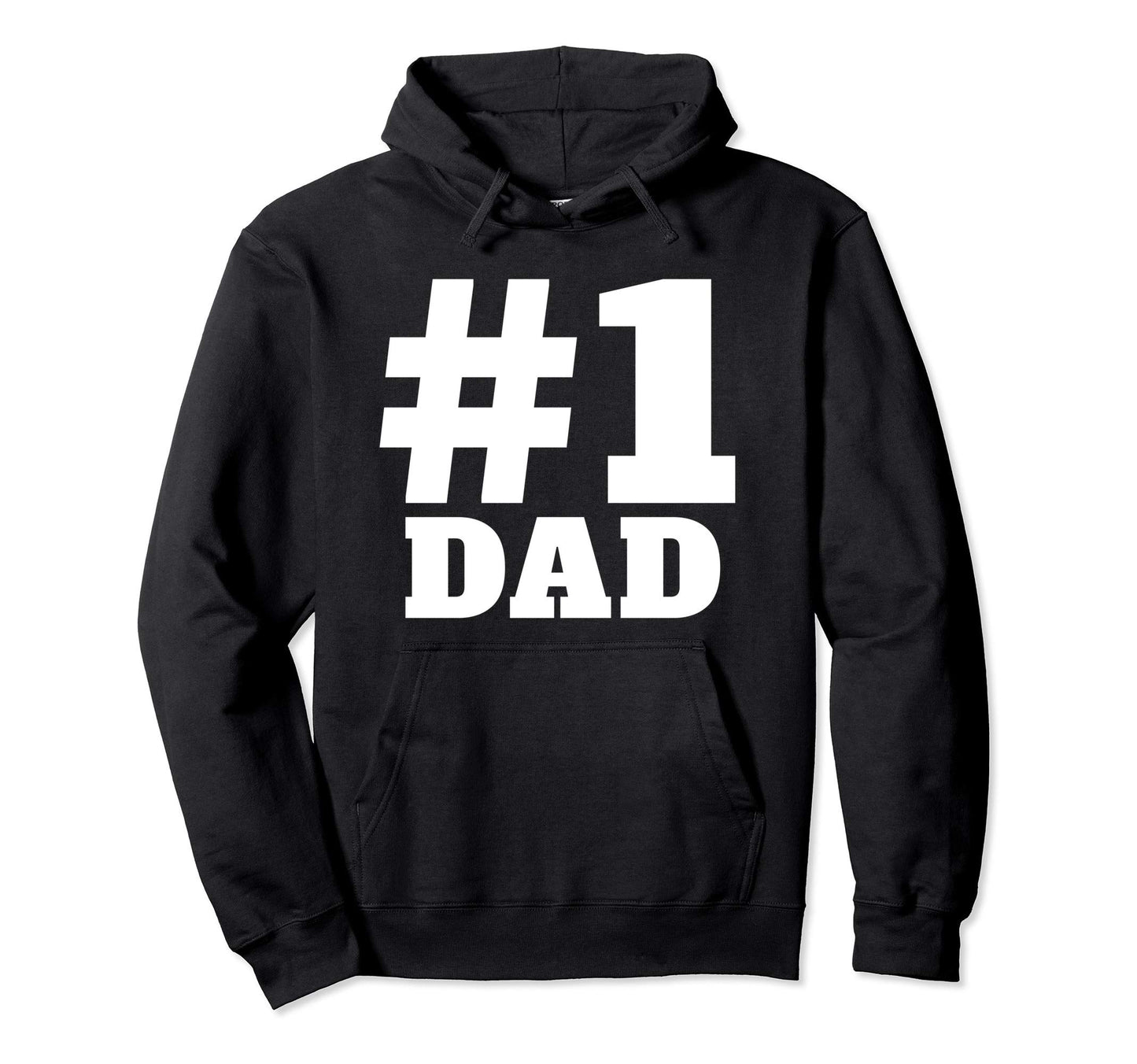1Dad Hoodie - Novelty Apparel Unisex - T-Shirt, Sweatshirt, Hoodie