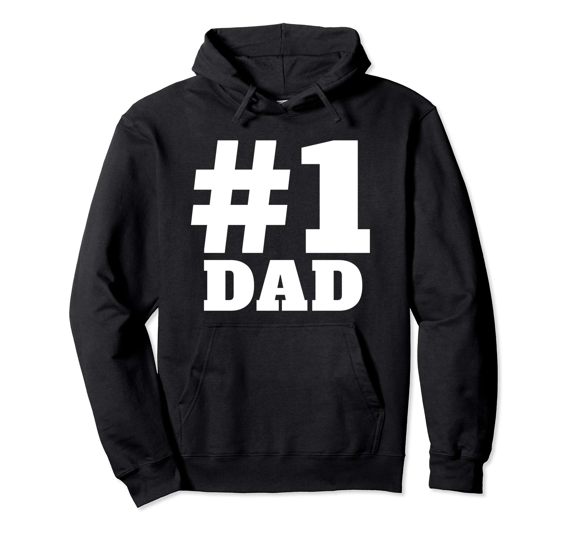 1Dad Hoodie - Novelty Apparel Unisex - T-Shirt, Sweatshirt, Hoodie