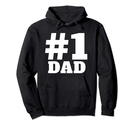 1Dad Hoodie - Novelty Apparel Unisex - T-Shirt, Sweatshirt, Hoodie
