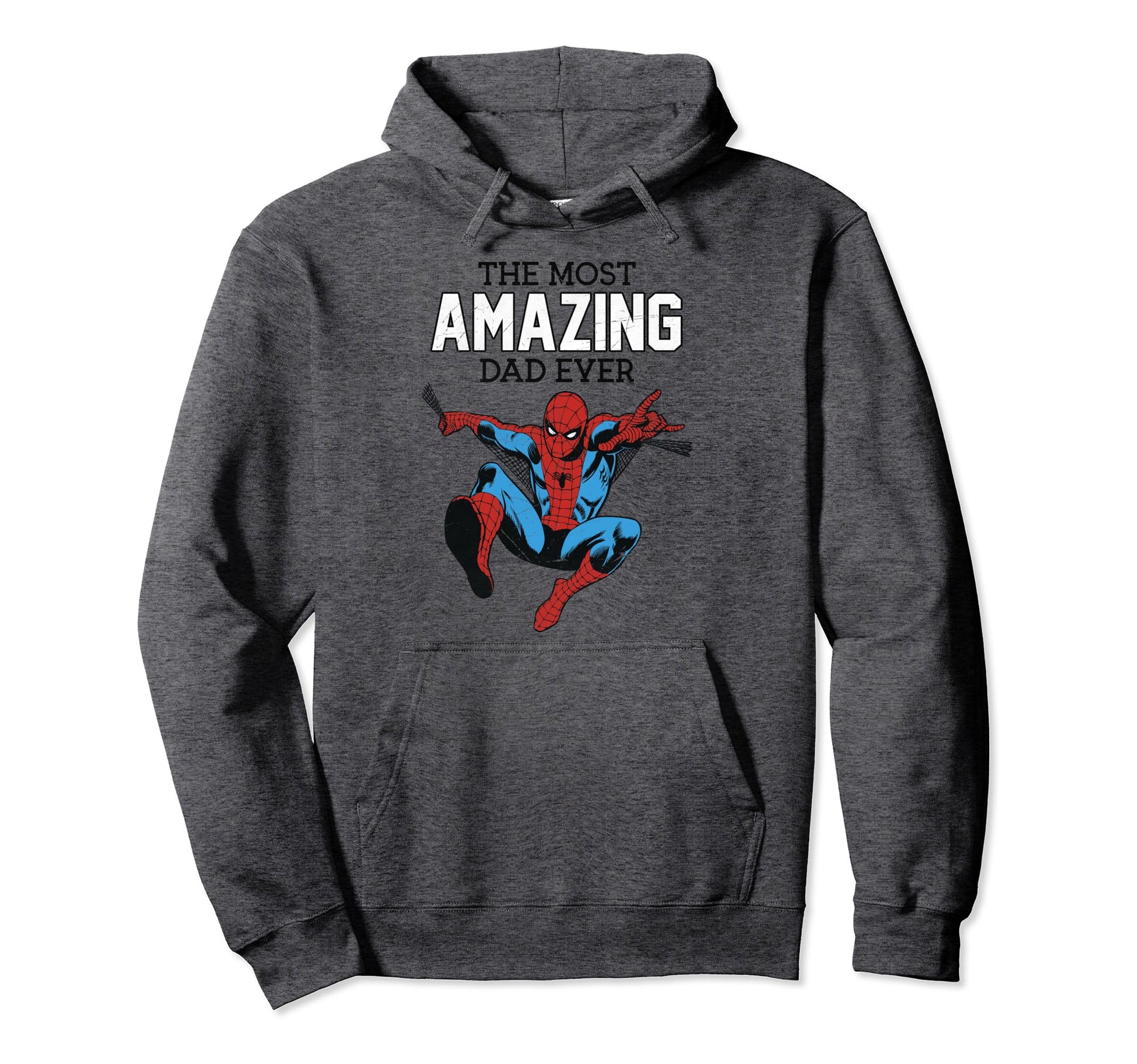 Marvel Spider Fathers Day Most Hoodie - Aesthetic Graphic for Adults - T-Shirt, Sweatshirt, Hoodie