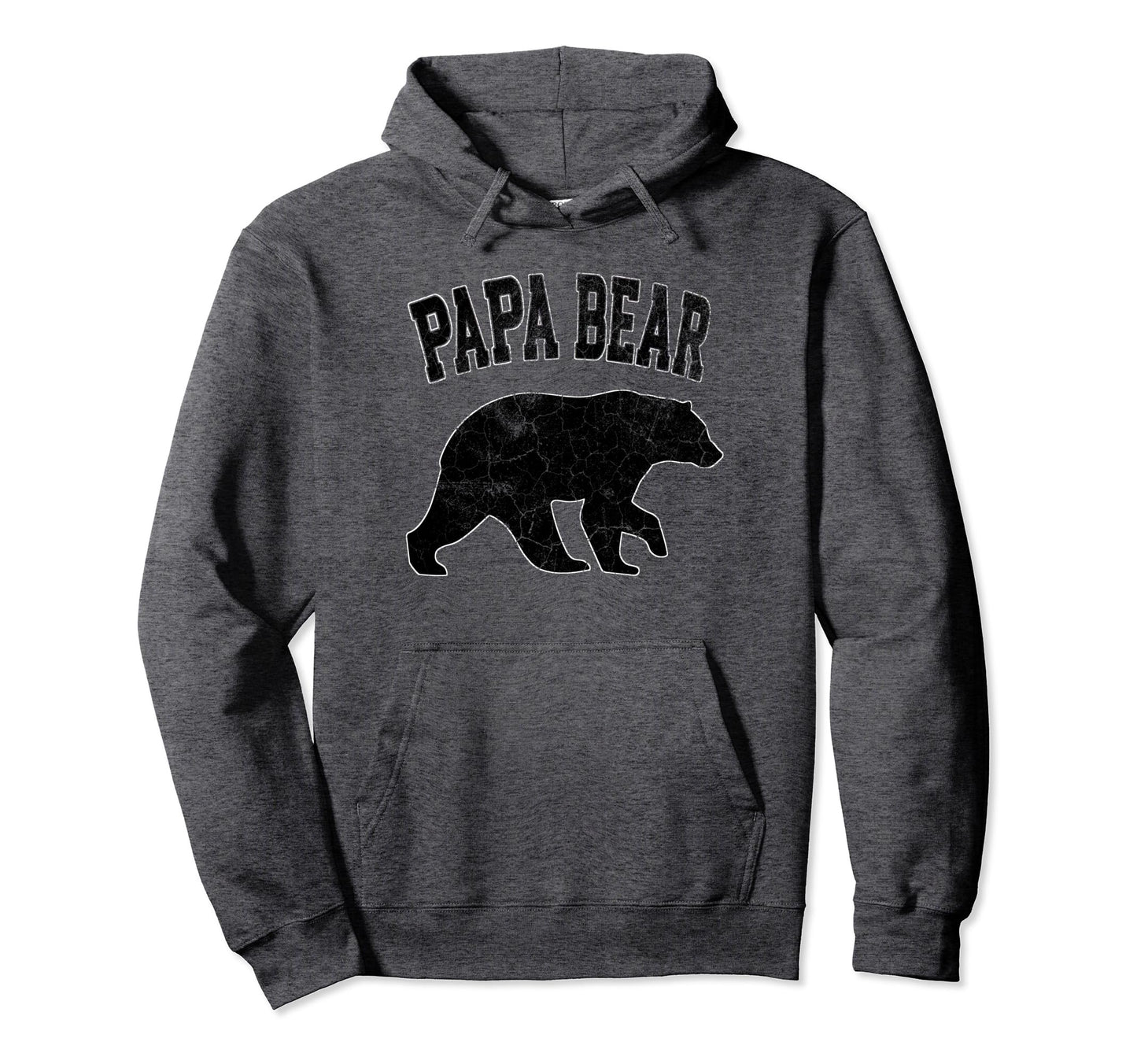 Papa Bear Dark Hoodie - Custom Art Print Men Women - T-Shirt, Sweatshirt, Hoodie