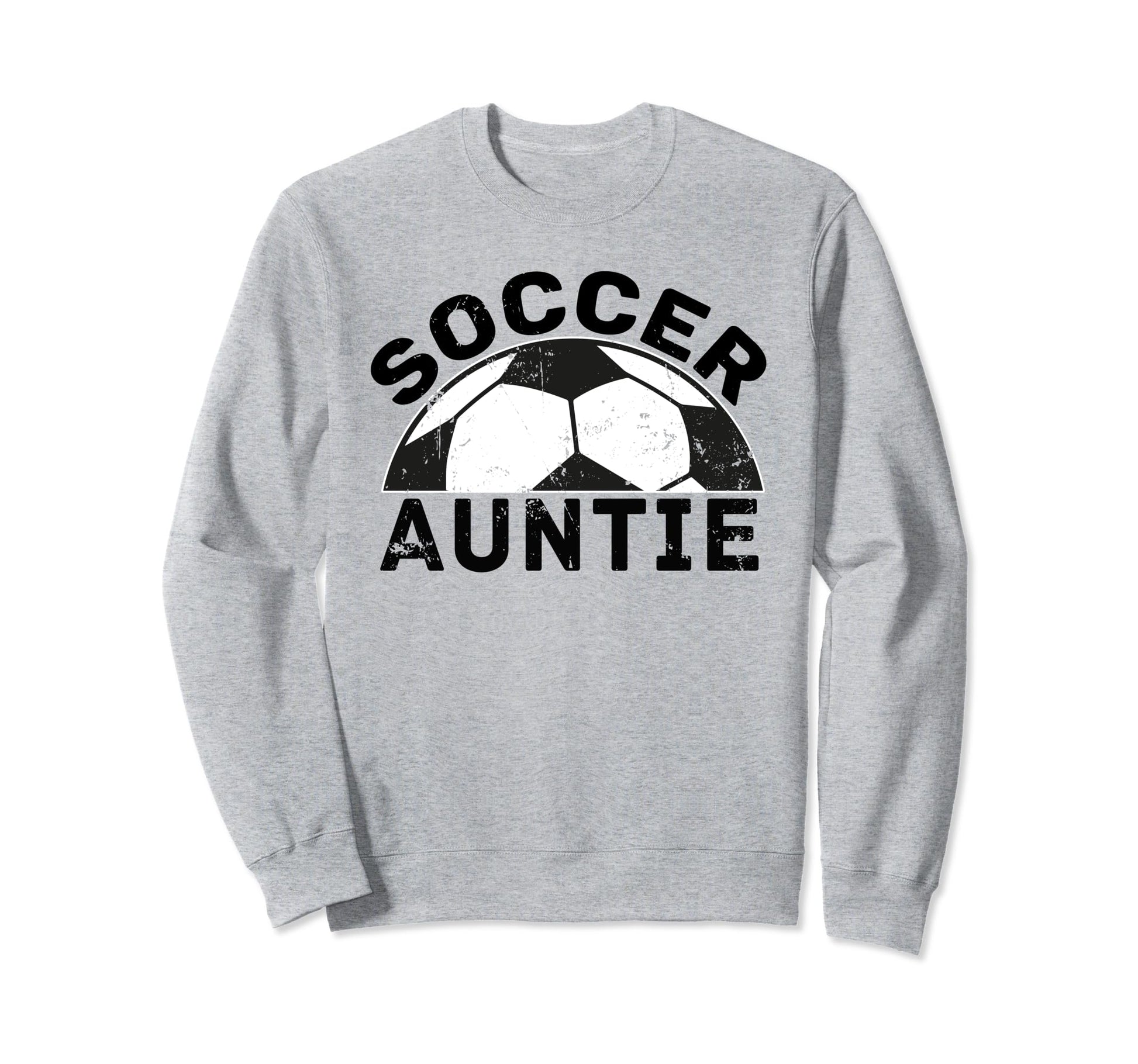 Soccer Auntie Aunt Sweatshirt - Unique Graphic Men Women - T-Shirt, Sweatshirt, Hoodie