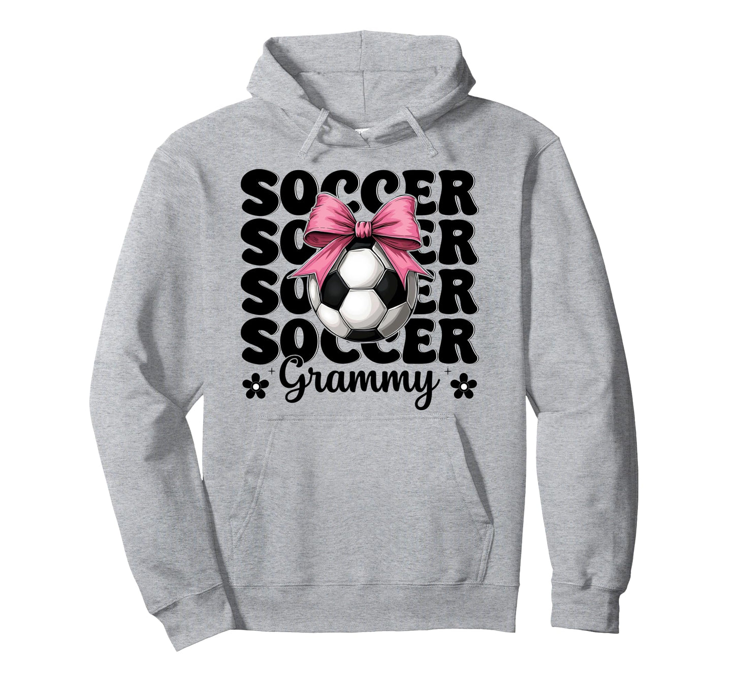 Soccer Grammy Soccer Grandma Soccer Hoodie - Minimalist Print for Adults - T-Shirt, Sweatshirt, Hoodie