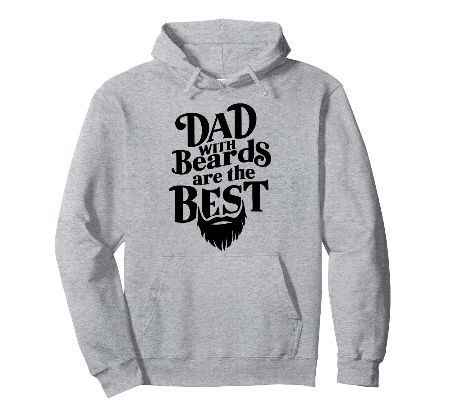 Beard Lover Daddy Novelty Funny Bearded Dad Hoodie - Graphic Print Unisex - T-Shirt, Sweatshirt, Hoodie