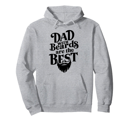 Beard Lover Daddy Novelty Funny Bearded Dad Hoodie - Graphic Print Unisex - T-Shirt, Sweatshirt, Hoodie