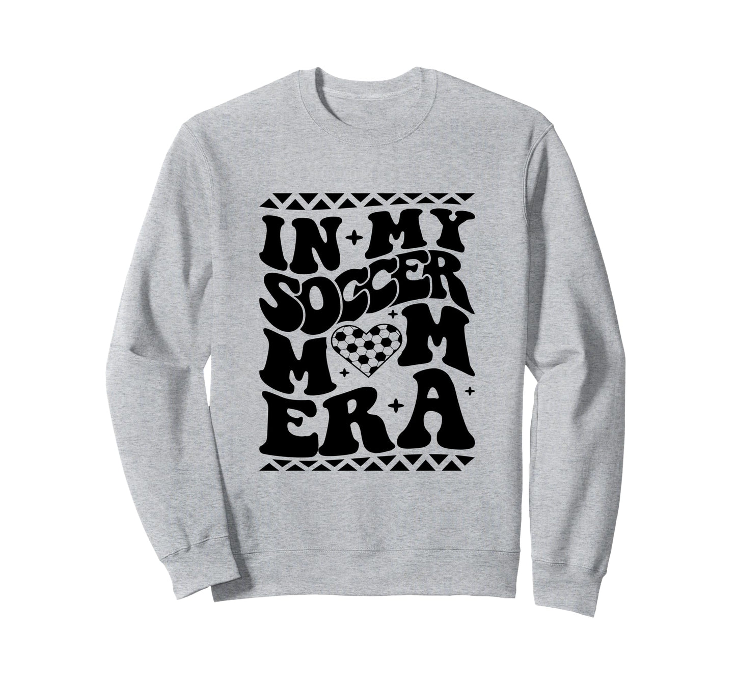 My Soccer Mom Era Groovy Soccer Sweatshirt - Fun Novelty Design Unisex - T-Shirt, Sweatshirt, Hoodie