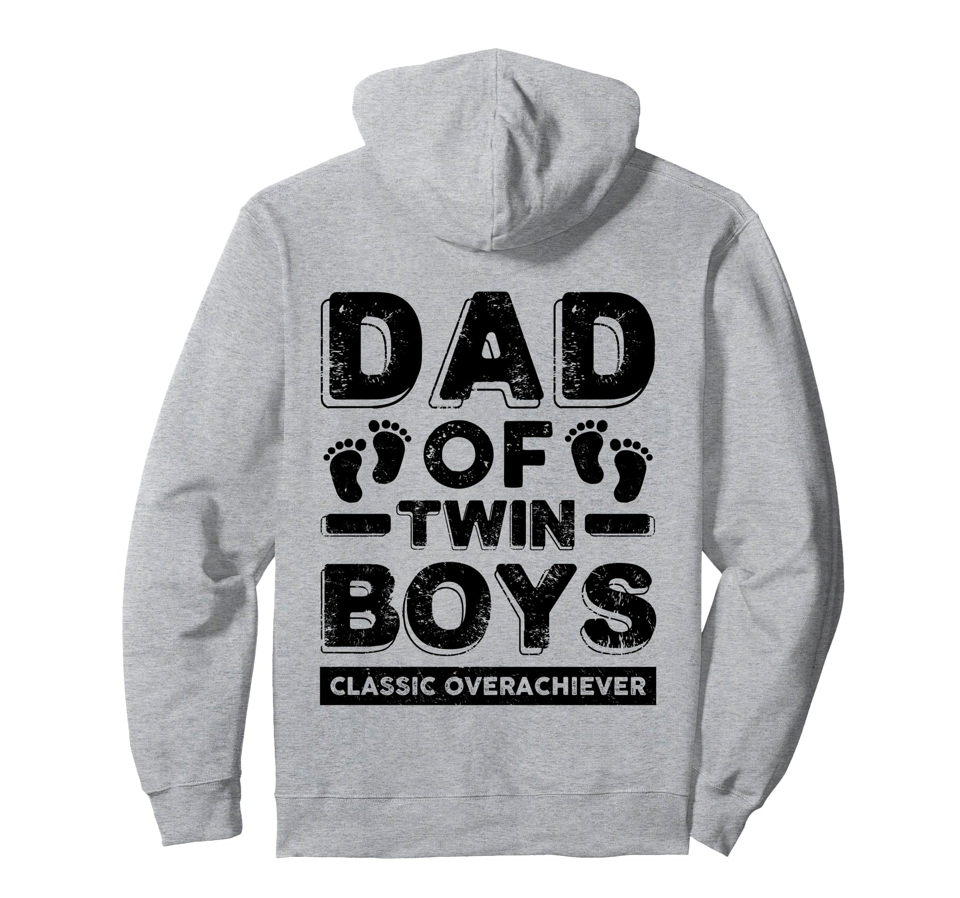 Dad Twin Overachiever Funny Twin Dad Hoodie - Aesthetic Graphic Unisex - T-Shirt, Sweatshirt, Hoodie