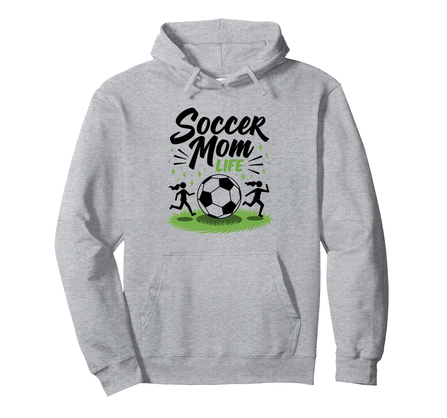 Soccer Mom Life Proud Parent Sweatshirt - Aesthetic Graphic for Adults - T-Shirt, Sweatshirt, Hoodie