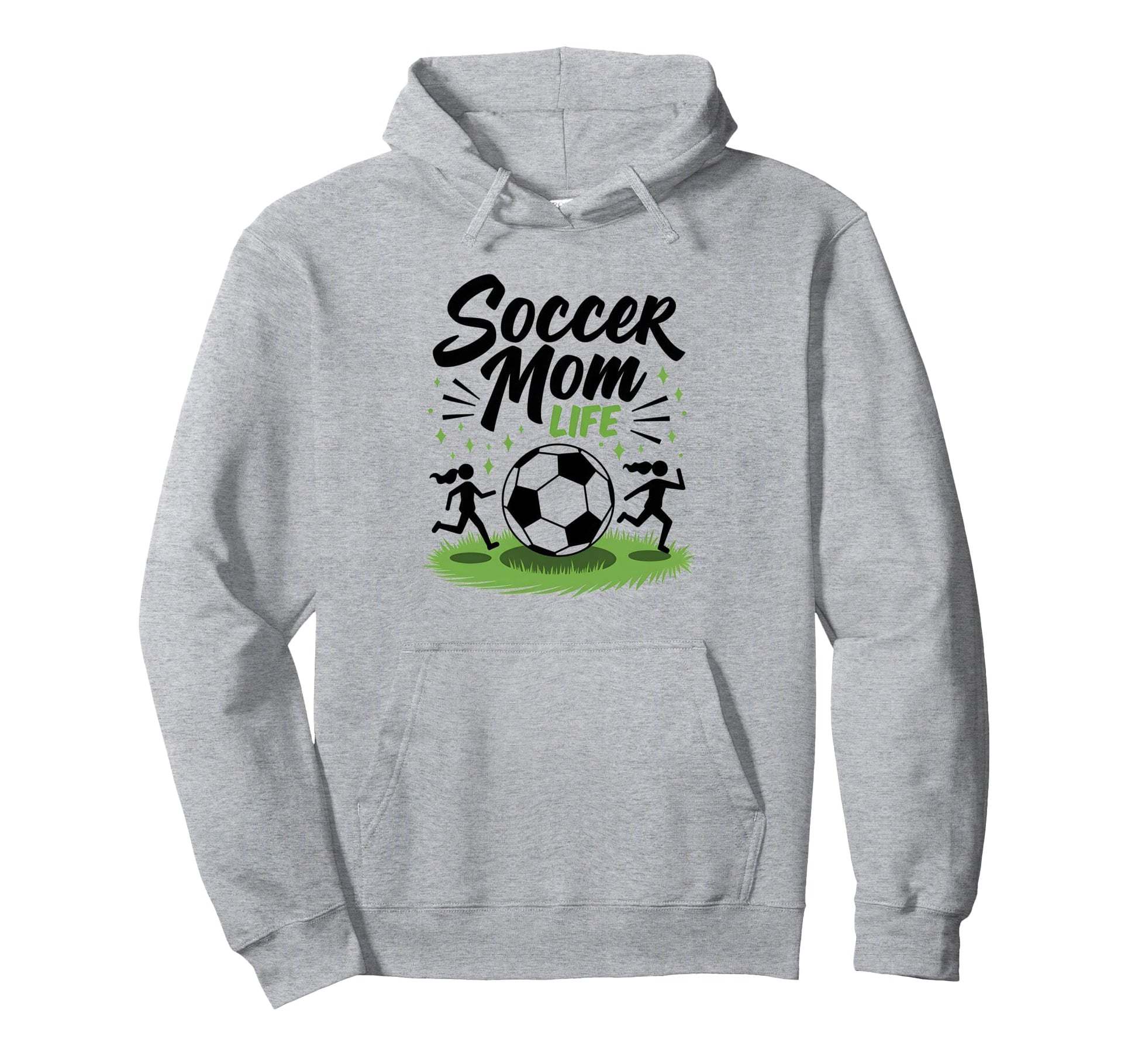 Soccer Mom Life Proud Parent Sweatshirt - Aesthetic Graphic for Adults - T-Shirt, Sweatshirt, Hoodie