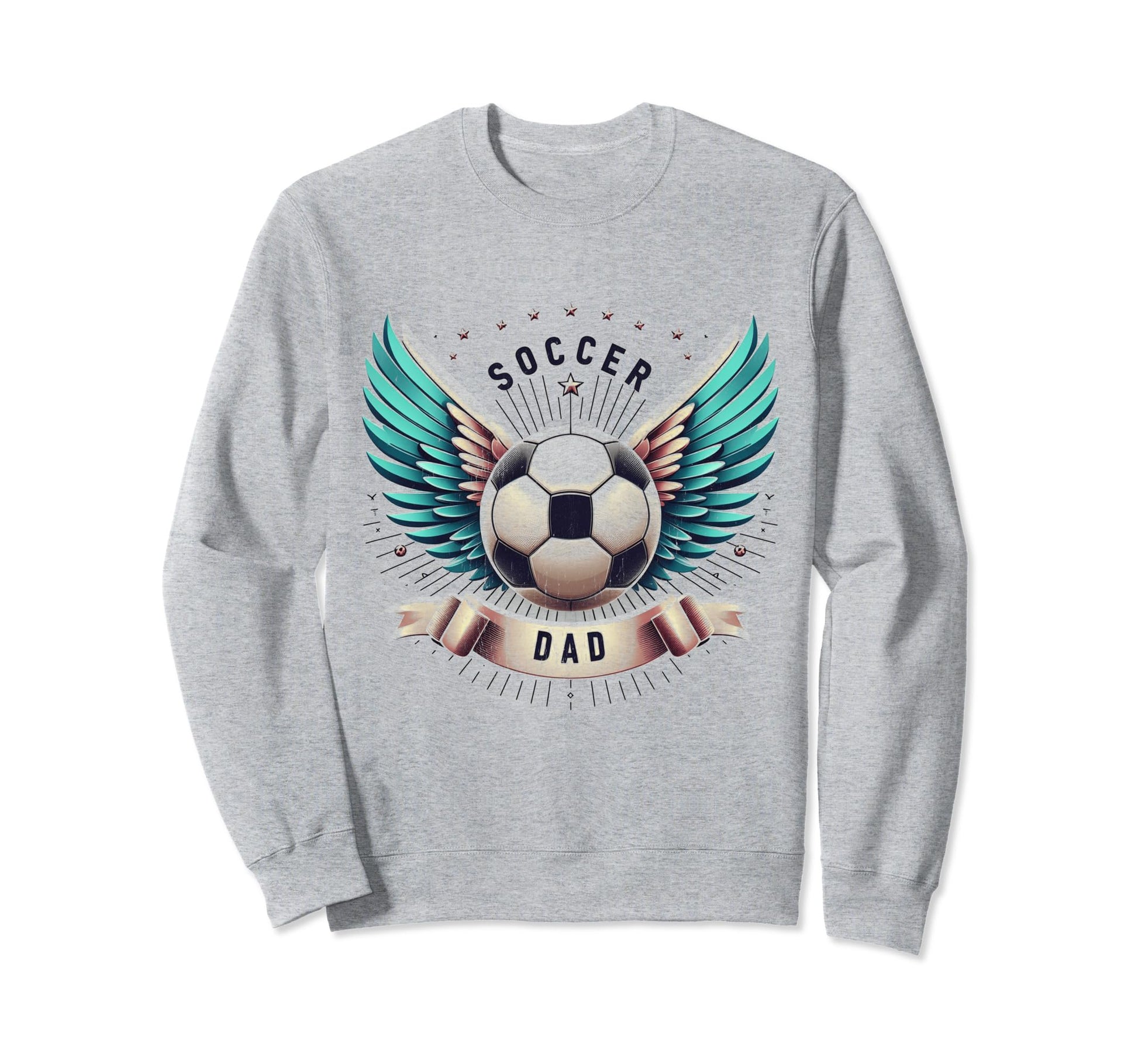 Soccer Dad Family Matching Dad Sweatshirt - Minimalist Print Unisex - T-Shirt, Sweatshirt, Hoodie