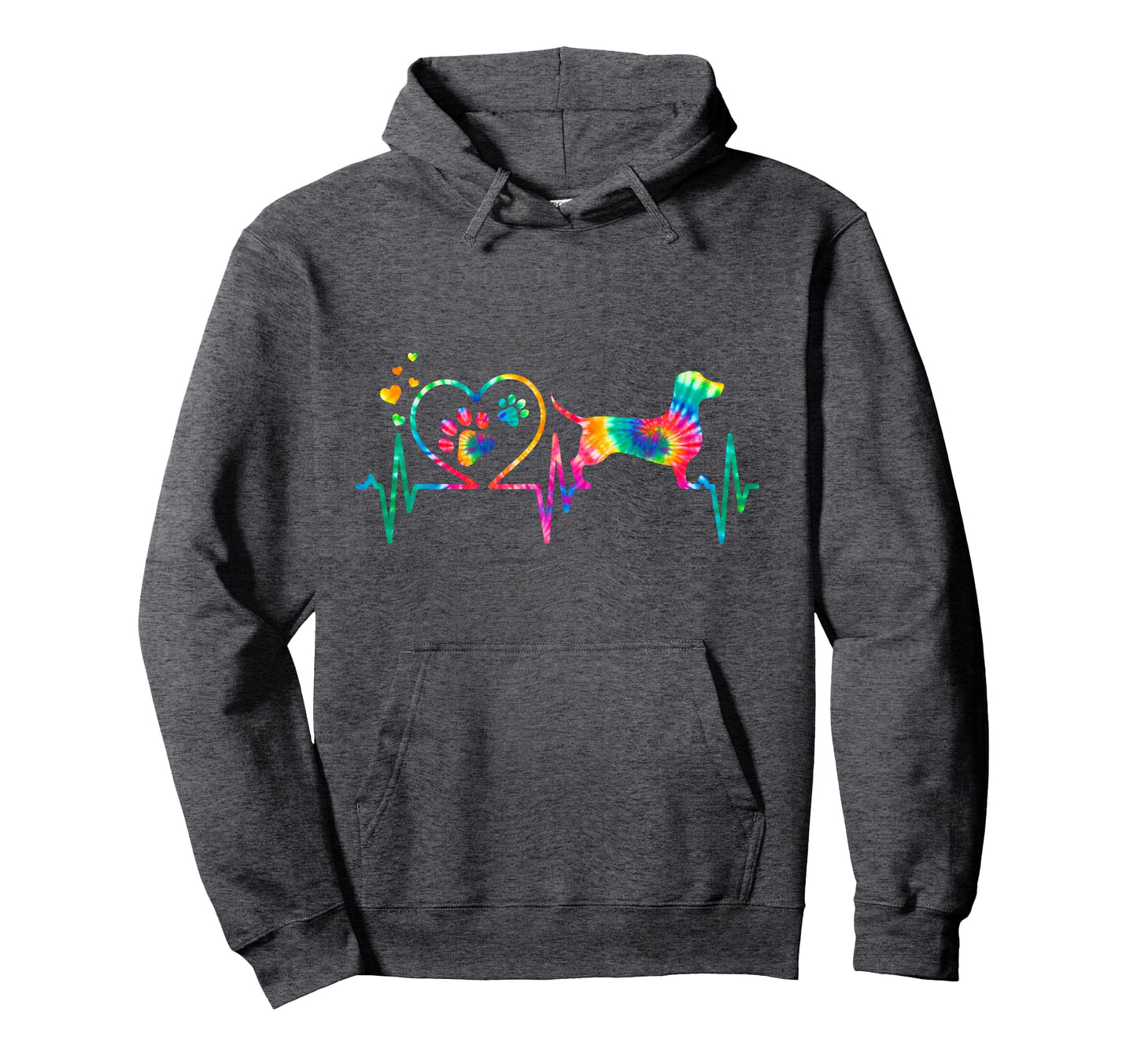 Dachshund Doxie Weenie Mom Dad Hoodie - Aesthetic Graphic Men Women - T-Shirt, Sweatshirt, Hoodie