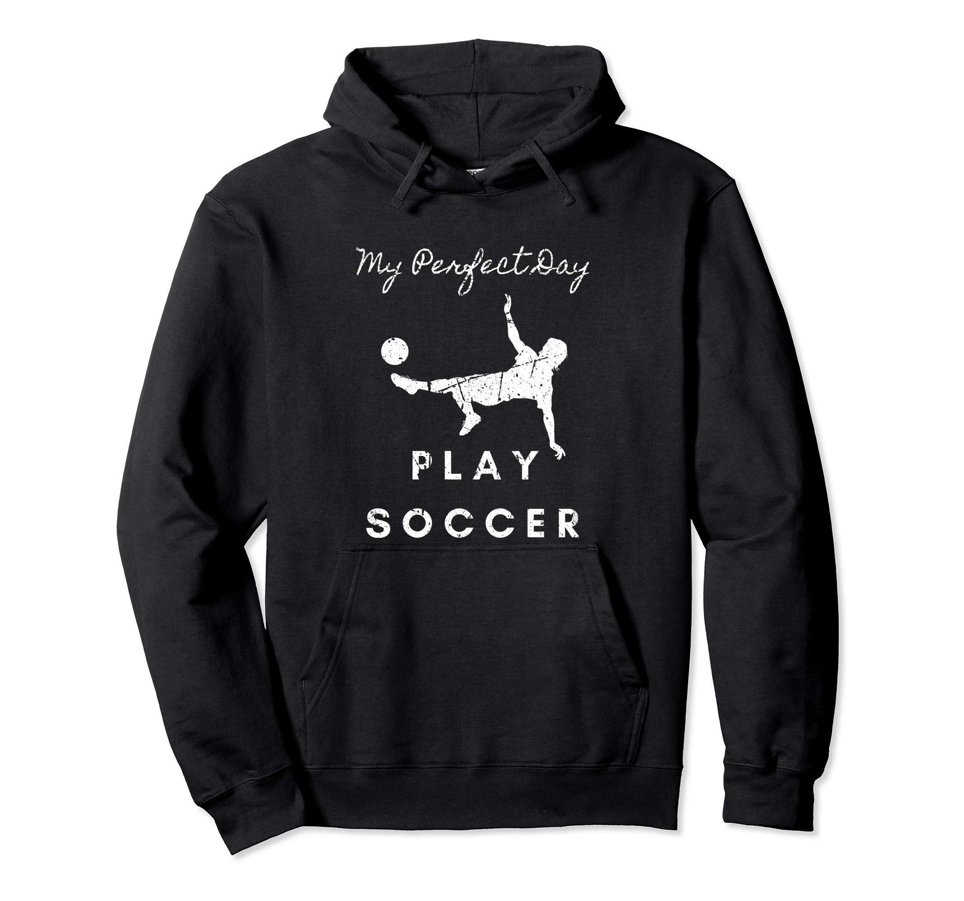 Soccer Player My Favorite Day Sports Hoodie - Aesthetic Graphic for Adults - T-Shirt, Sweatshirt, Hoodie
