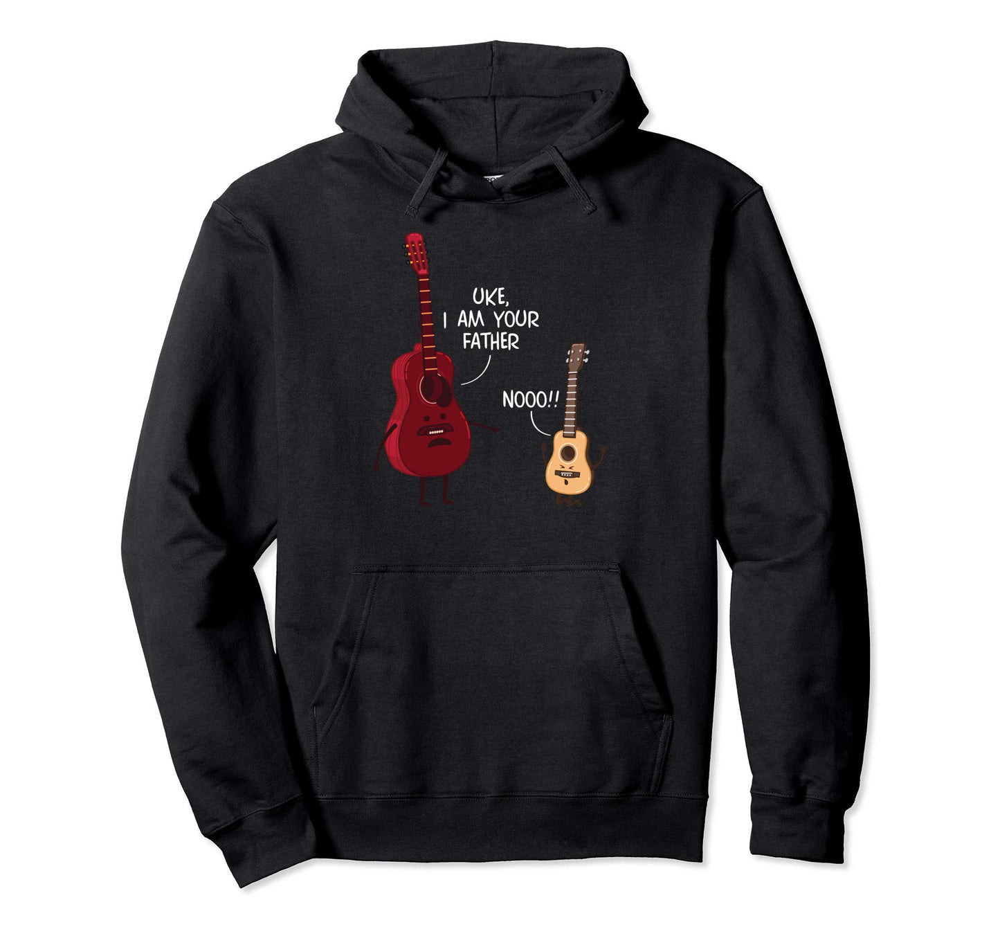 Guitar Fathers Day Shirts Uke I Am Your Hoodie - Trendy Graphic Unisex - T-Shirt, Sweatshirt, Hoodie