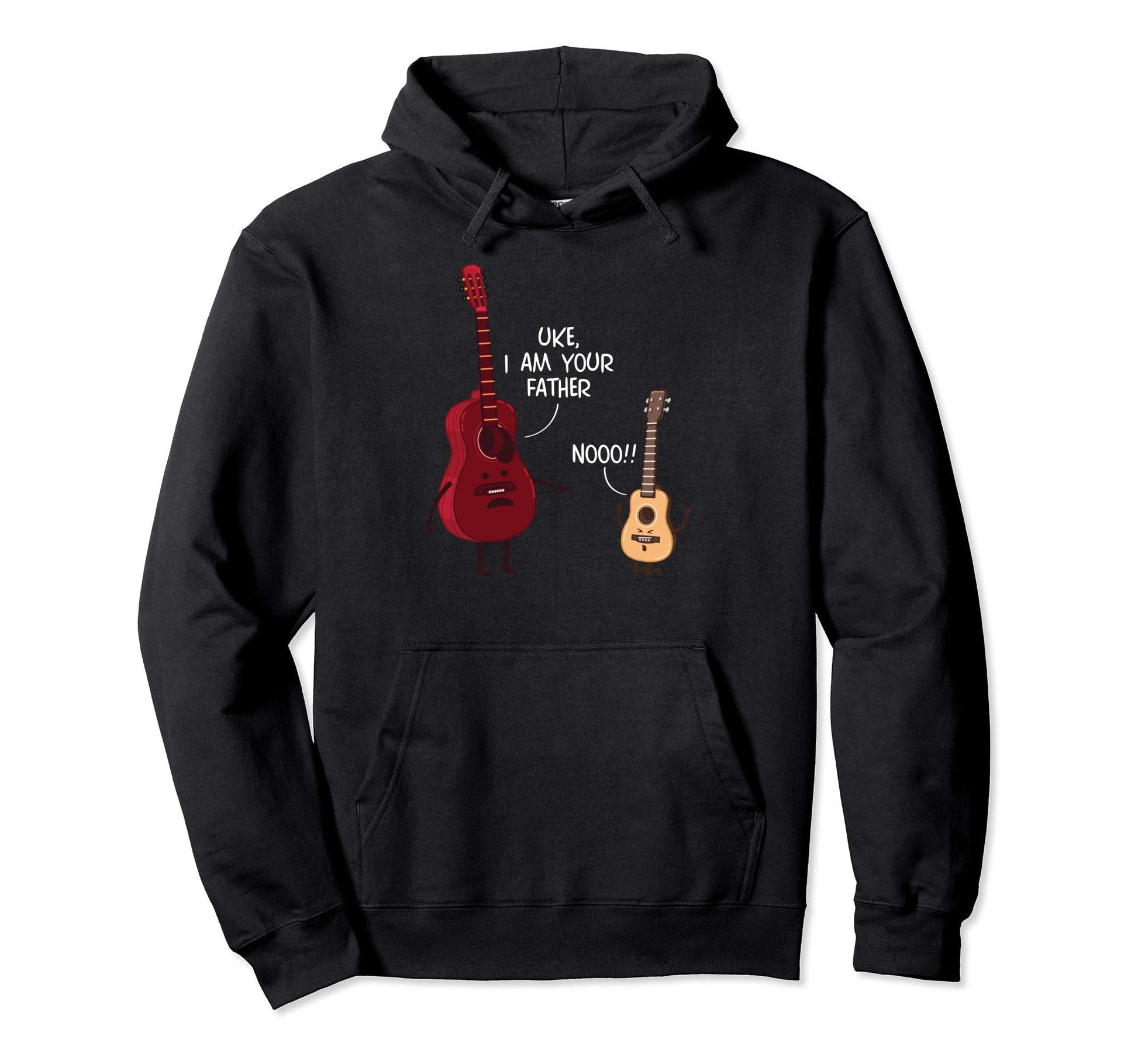Guitar Fathers Day Shirts Uke I Am Your Hoodie - Trendy Graphic Unisex - T-Shirt, Sweatshirt, Hoodie