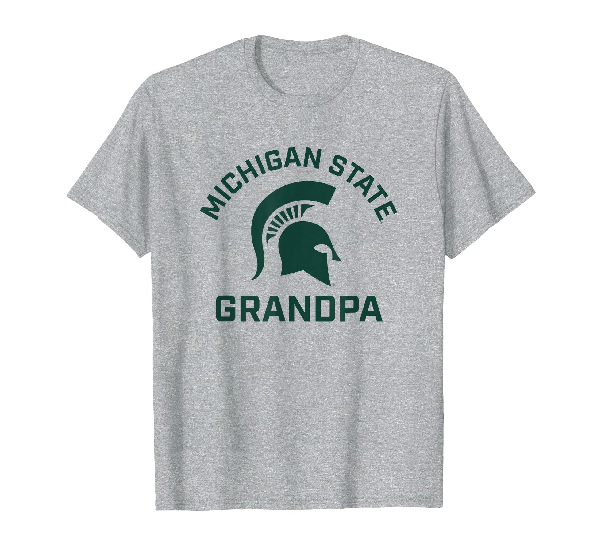Michigan State Msu Spartans Arched Grandpa T-Shirt - Novelty Apparel Unisex - T-Shirt, Sweatshirt, Hoodie