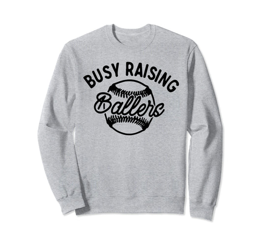 Baseball Dad Baseball Mom Softball Sweatshirt - Streetwear Style Unisex - T-Shirt, Sweatshirt, Hoodie