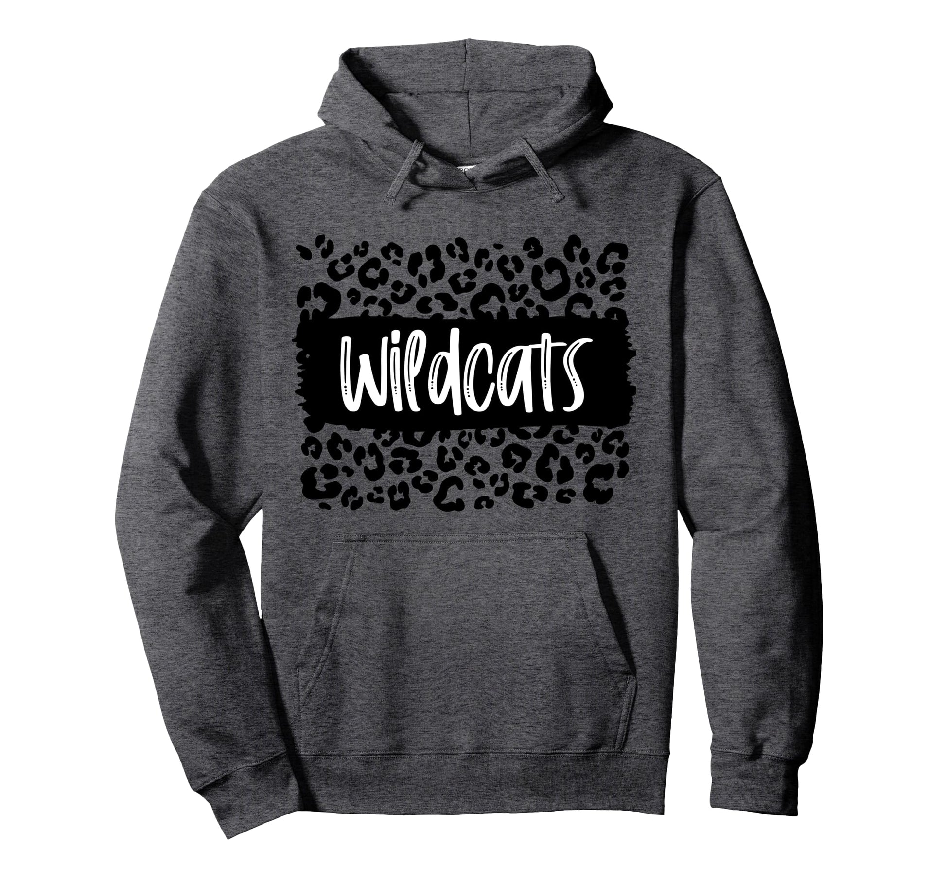 Wildcats Team Mascot School Spirit Hoodie - Streetwear Style for Adults - T-Shirt, Sweatshirt, Hoodie