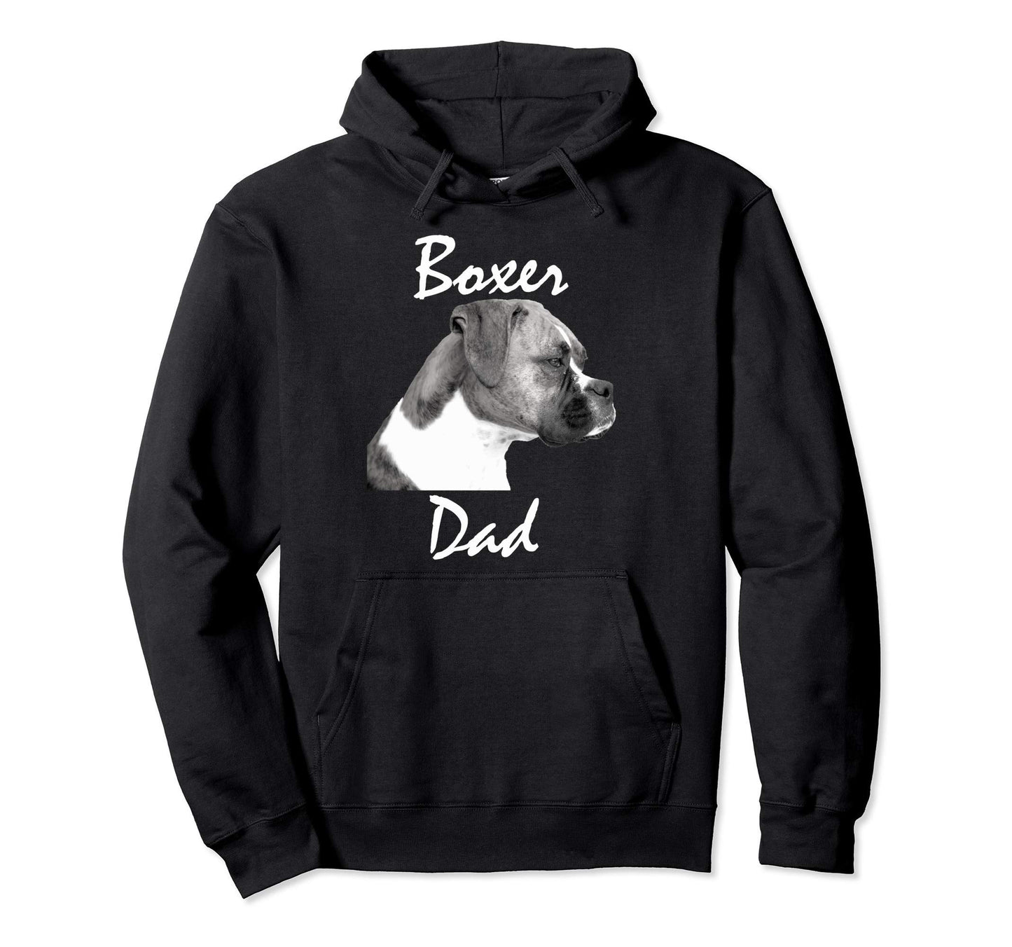 Funny Awesome Boxer Dad Dog Hoodie - Custom Art Print Men Women - T-Shirt, Sweatshirt, Hoodie