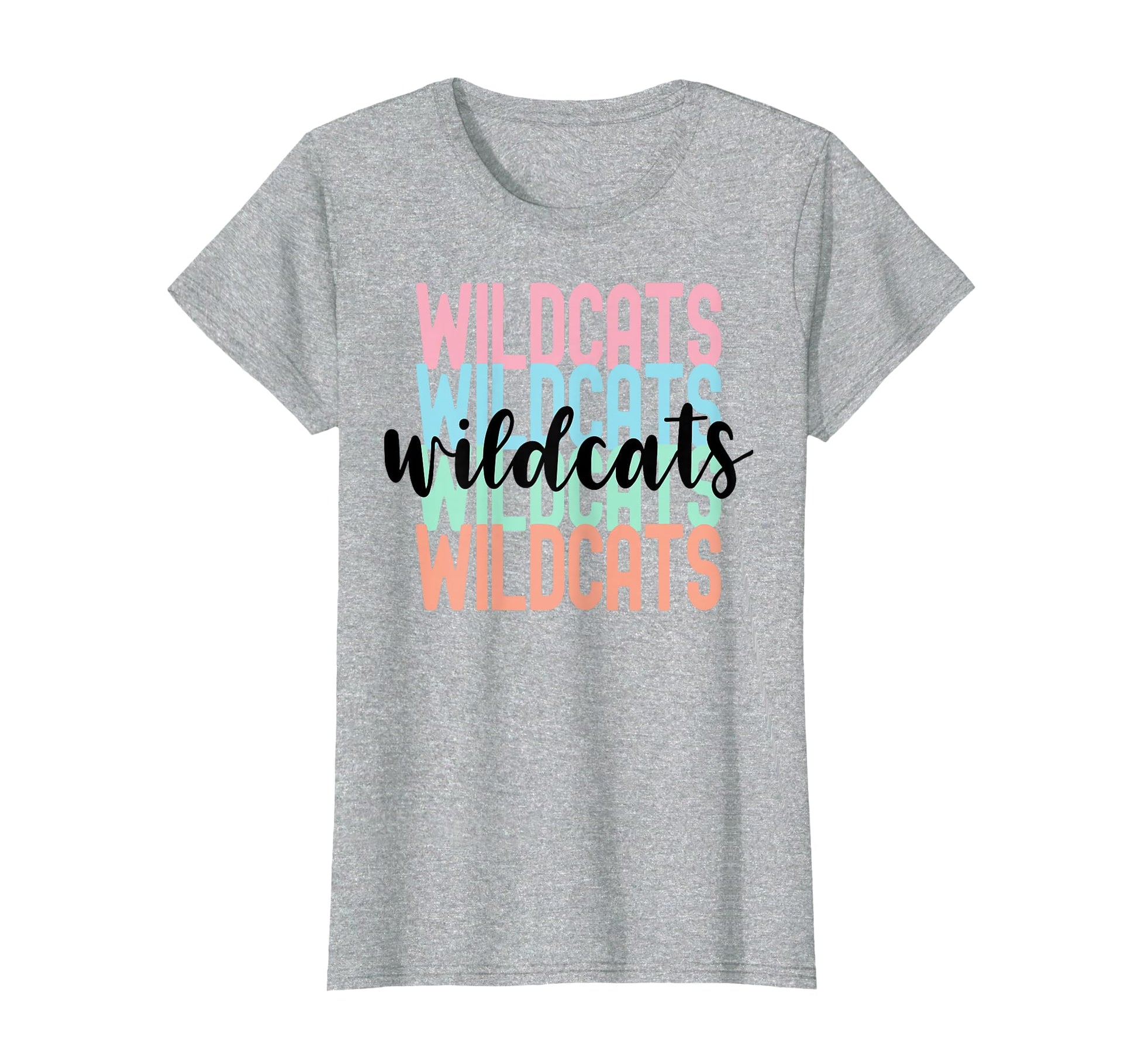 Wildcats Team Mascot School T-Shirt - Casual Everyday Wear for Adults - T-Shirt, Sweatshirt, Hoodie
