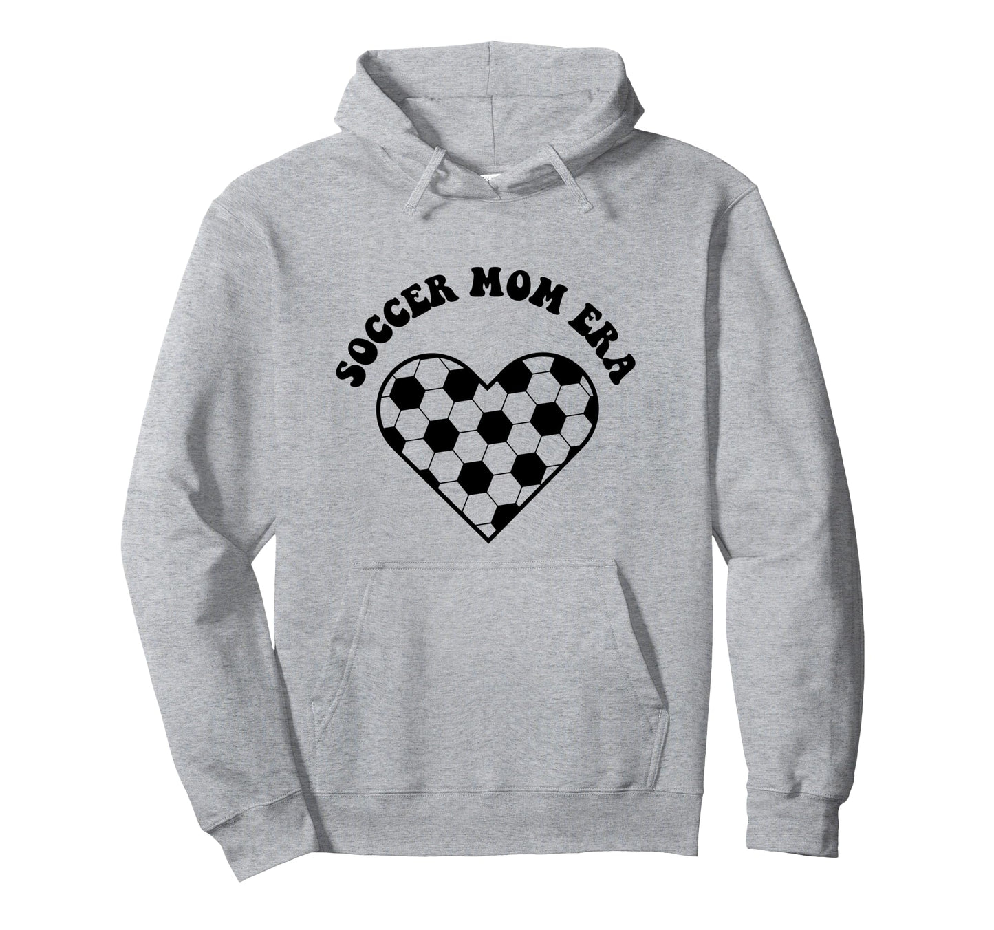 My Soccer Mom Era Groovy Soccer Mama Hoodie - Minimalist Print for Adults - T-Shirt, Sweatshirt, Hoodie