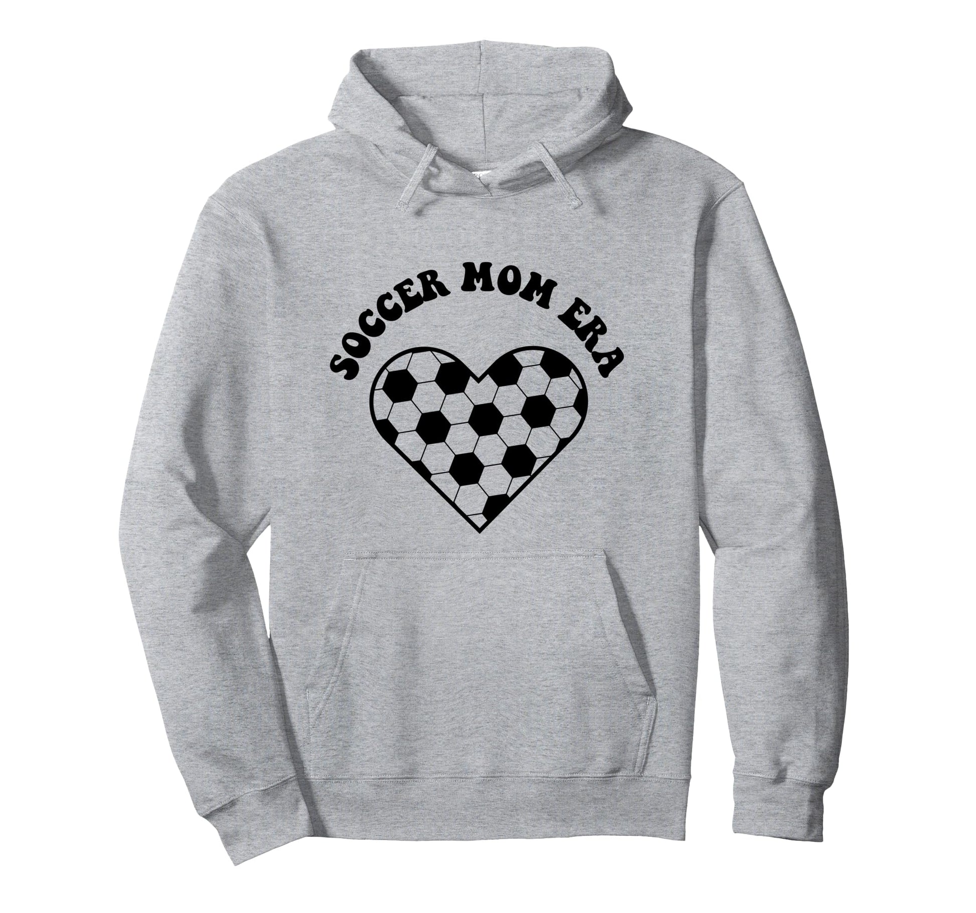 My Soccer Mom Era Groovy Soccer Mama Hoodie - Minimalist Print for Adults - T-Shirt, Sweatshirt, Hoodie