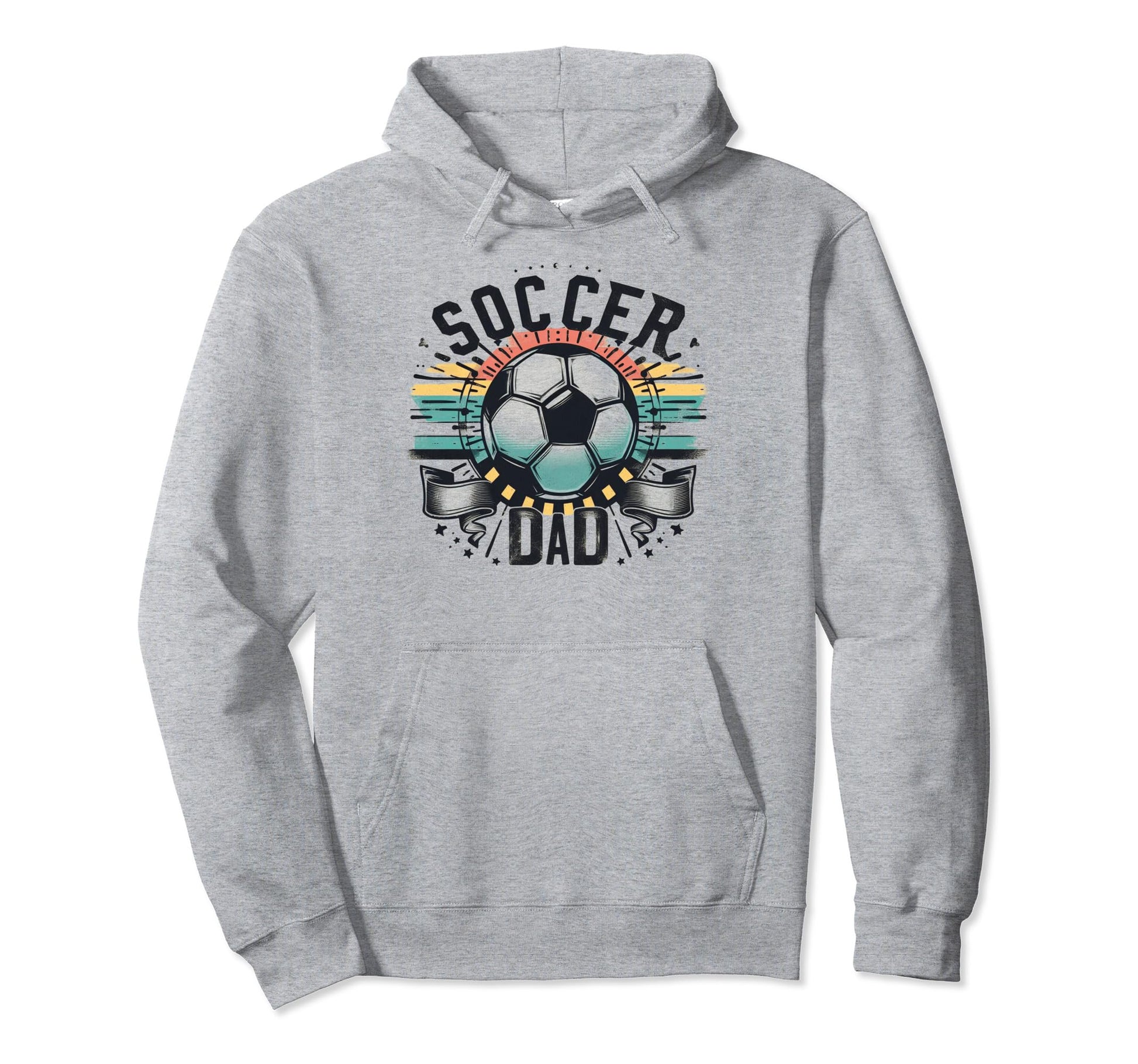 Soccer Dad Family Matching Dad Fathers Hoodie - Unique Graphic Men Women - T-Shirt, Sweatshirt, Hoodie
