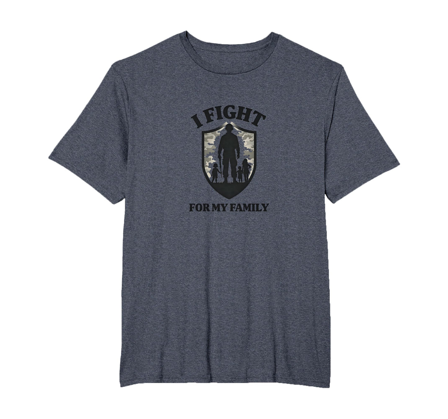 Army Dads I Fight My Family Military T-Shirt - Streetwear Style Men Women - T-Shirt, Sweatshirt, Hoodie
