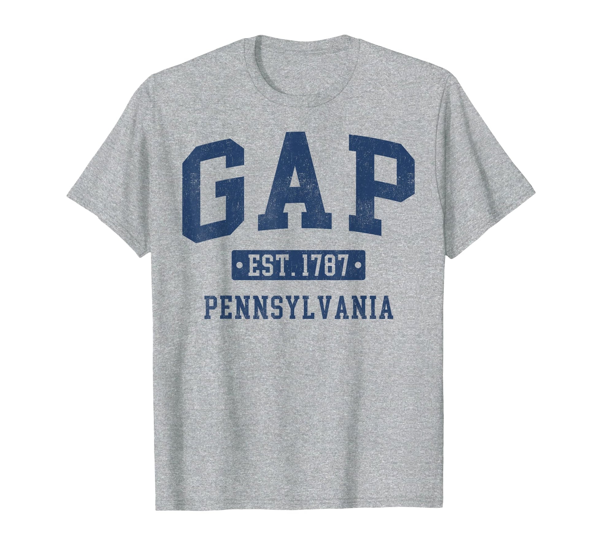 Gap Pennsylvania Pa Athletic Sports T-Shirt - Custom Art Print for Adults - T-Shirt, Sweatshirt, Hoodie