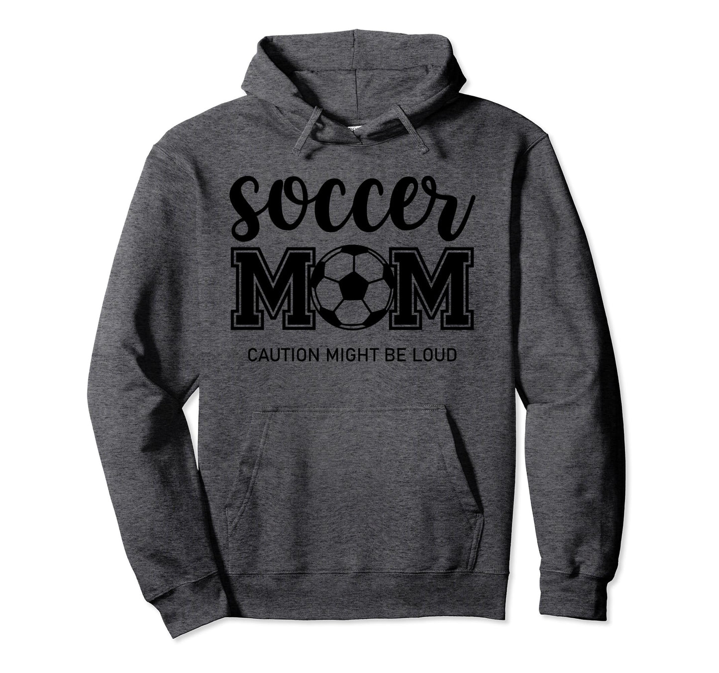 Soccer Mom Mom Life Mom Hoodie - Graphic Print for Adults - T-Shirt, Sweatshirt, Hoodie