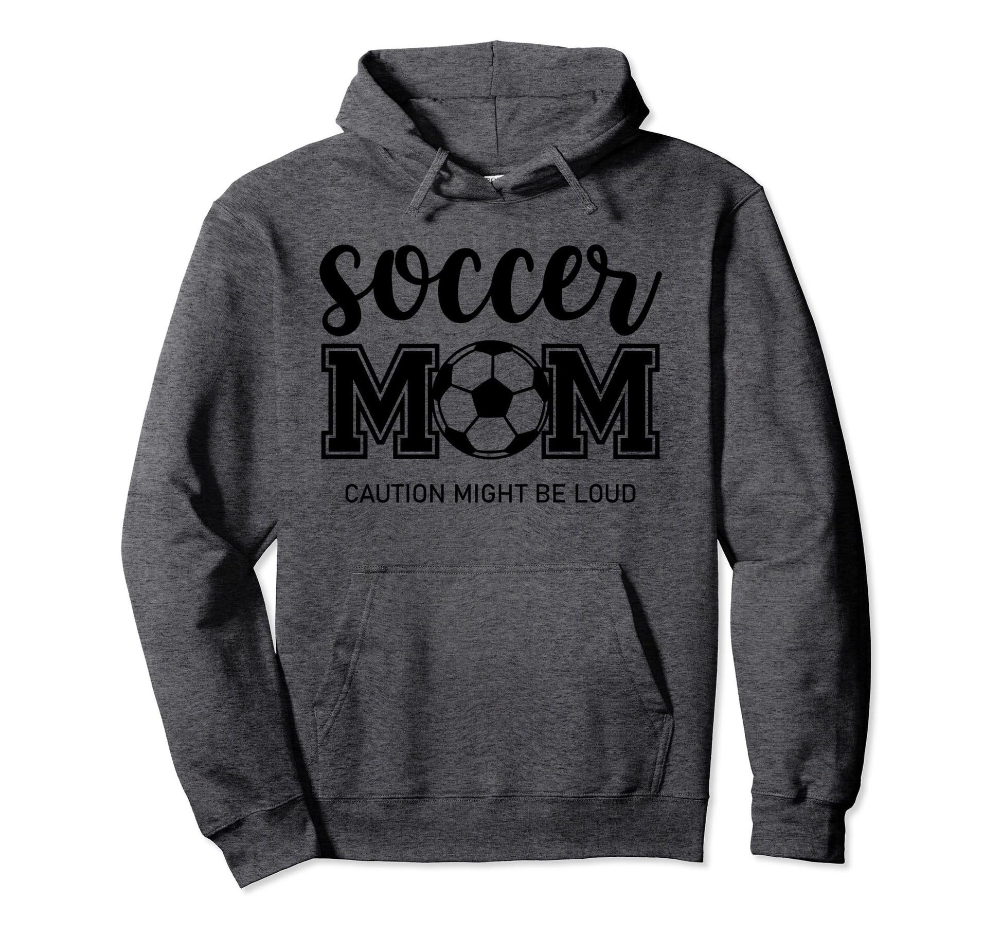 Soccer Mom Mom Life Mom Hoodie - Graphic Print for Adults - T-Shirt, Sweatshirt, Hoodie