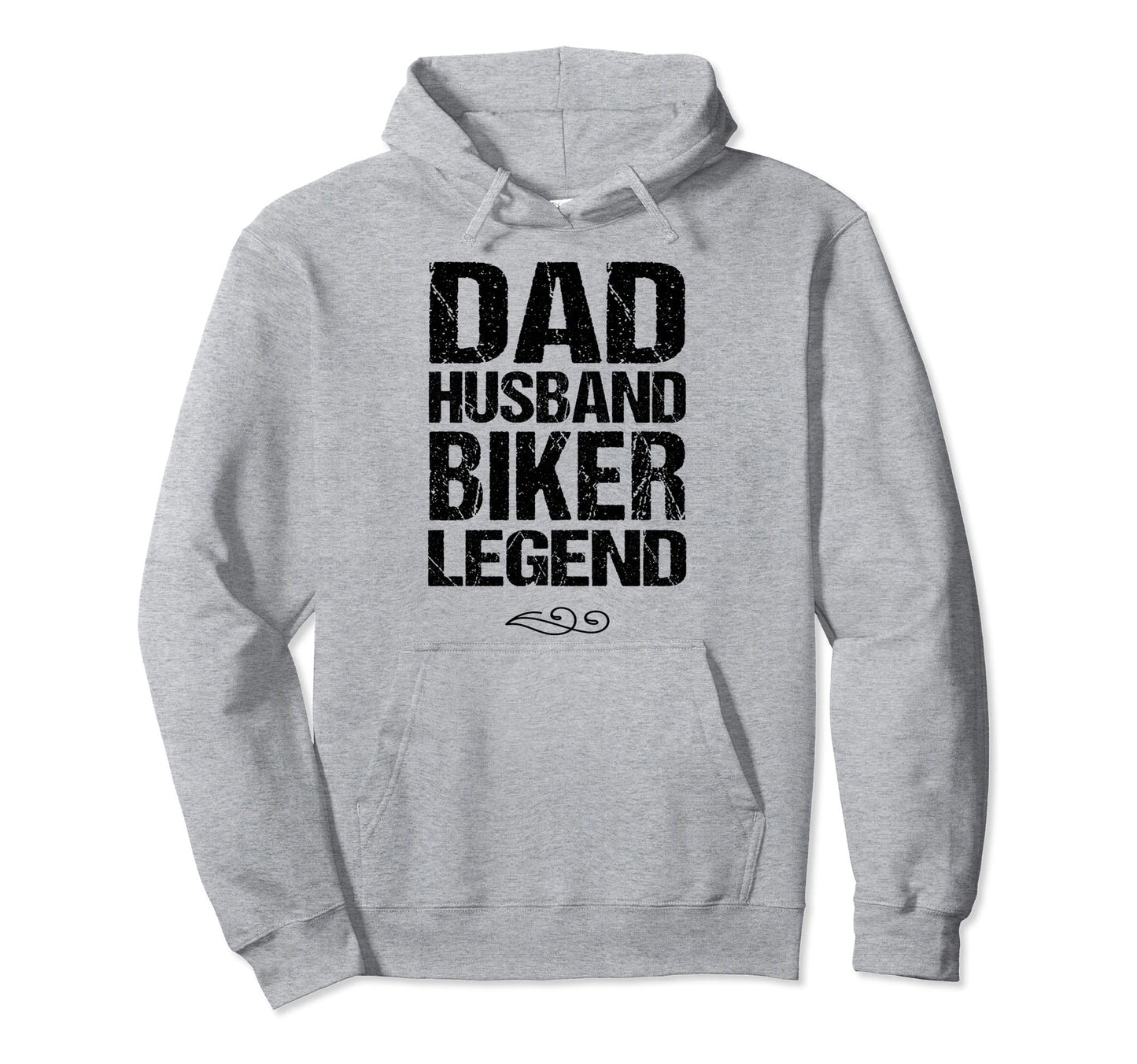 Dad Husband Biker Motorcycle Driver Biker Hoodie - Streetwear Style Unisex - T-Shirt, Sweatshirt, Hoodie