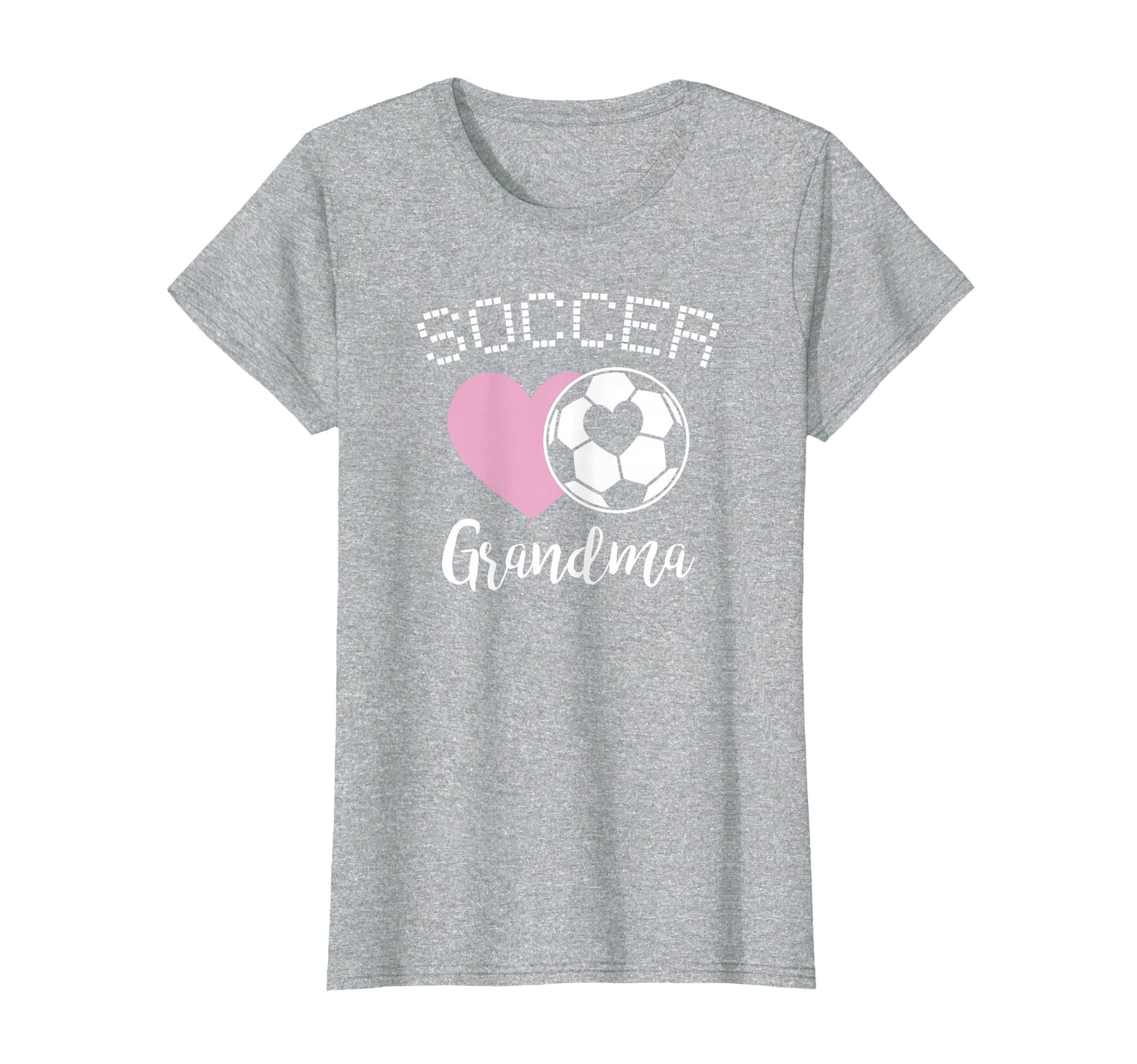 Soccer Grandma Love Heart Nana Granny T-Shirt - Custom Art Print Men Women - T-Shirt, Sweatshirt, Hoodie