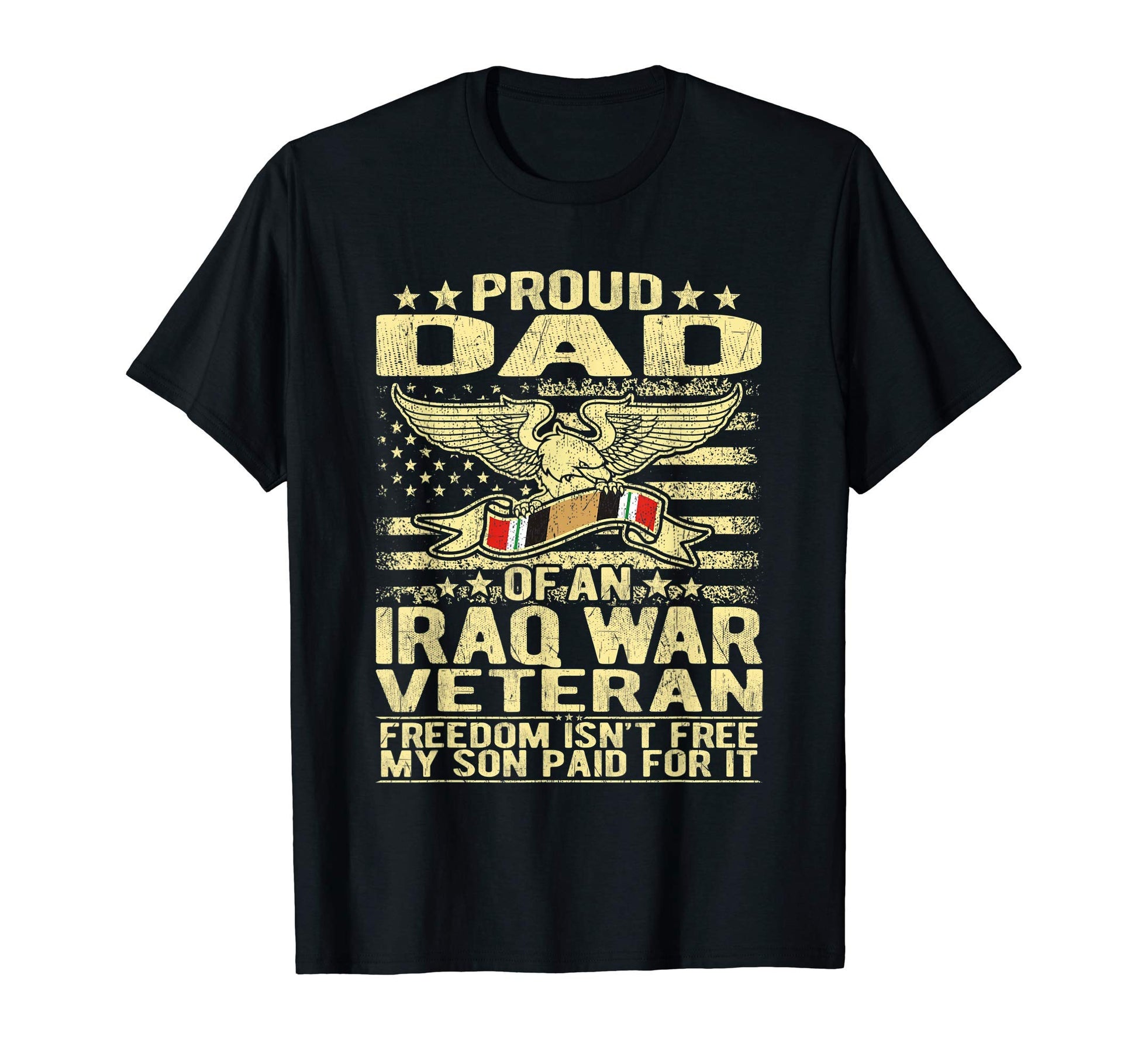 Mens Freedom Isnt Free Proud Dad T-Shirt - Casual Everyday Wear Unisex - T-Shirt, Sweatshirt, Hoodie