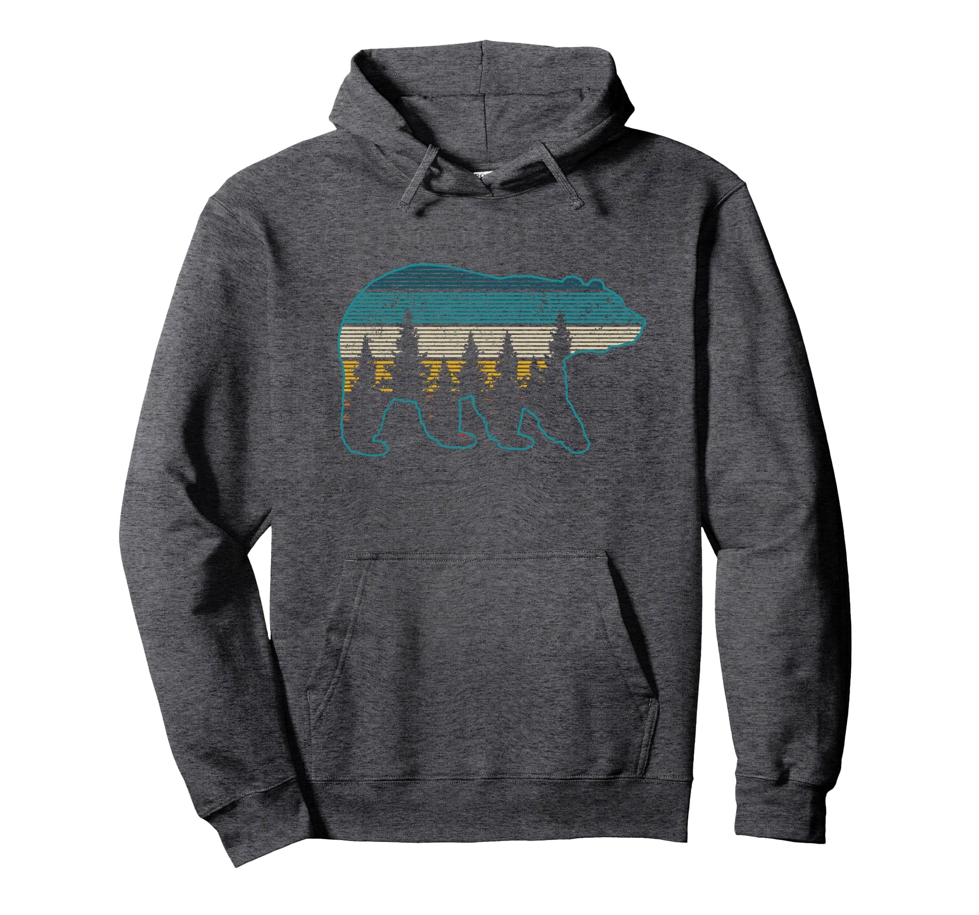 Bear Nature Grizzly Brown Black Bear Hoodie - Novelty Apparel Unisex - T-Shirt, Sweatshirt, Hoodie