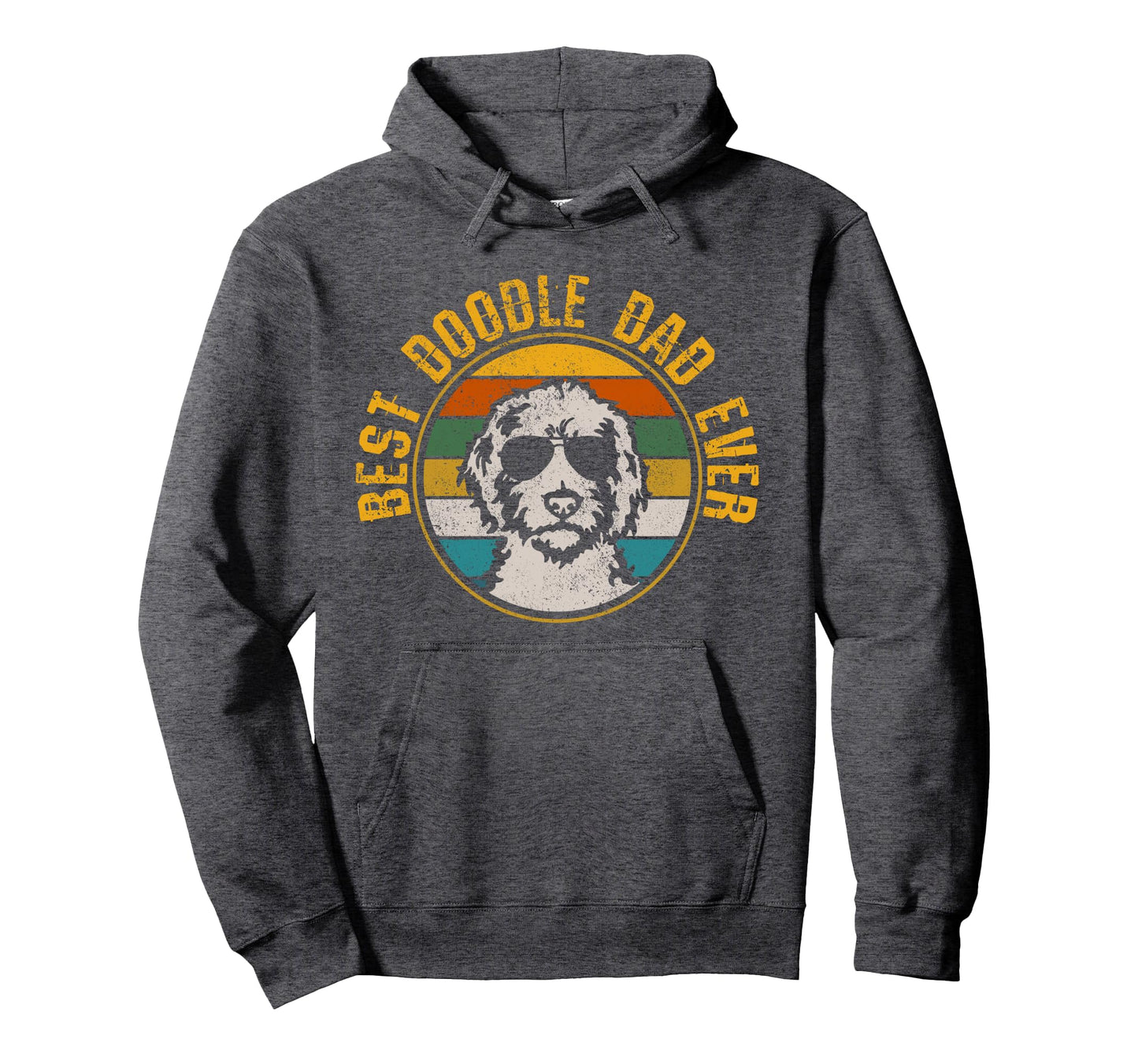 Best Doodle Dad Ever Goldendoodle Hoodie - Streetwear Style for Adults - T-Shirt, Sweatshirt, Hoodie