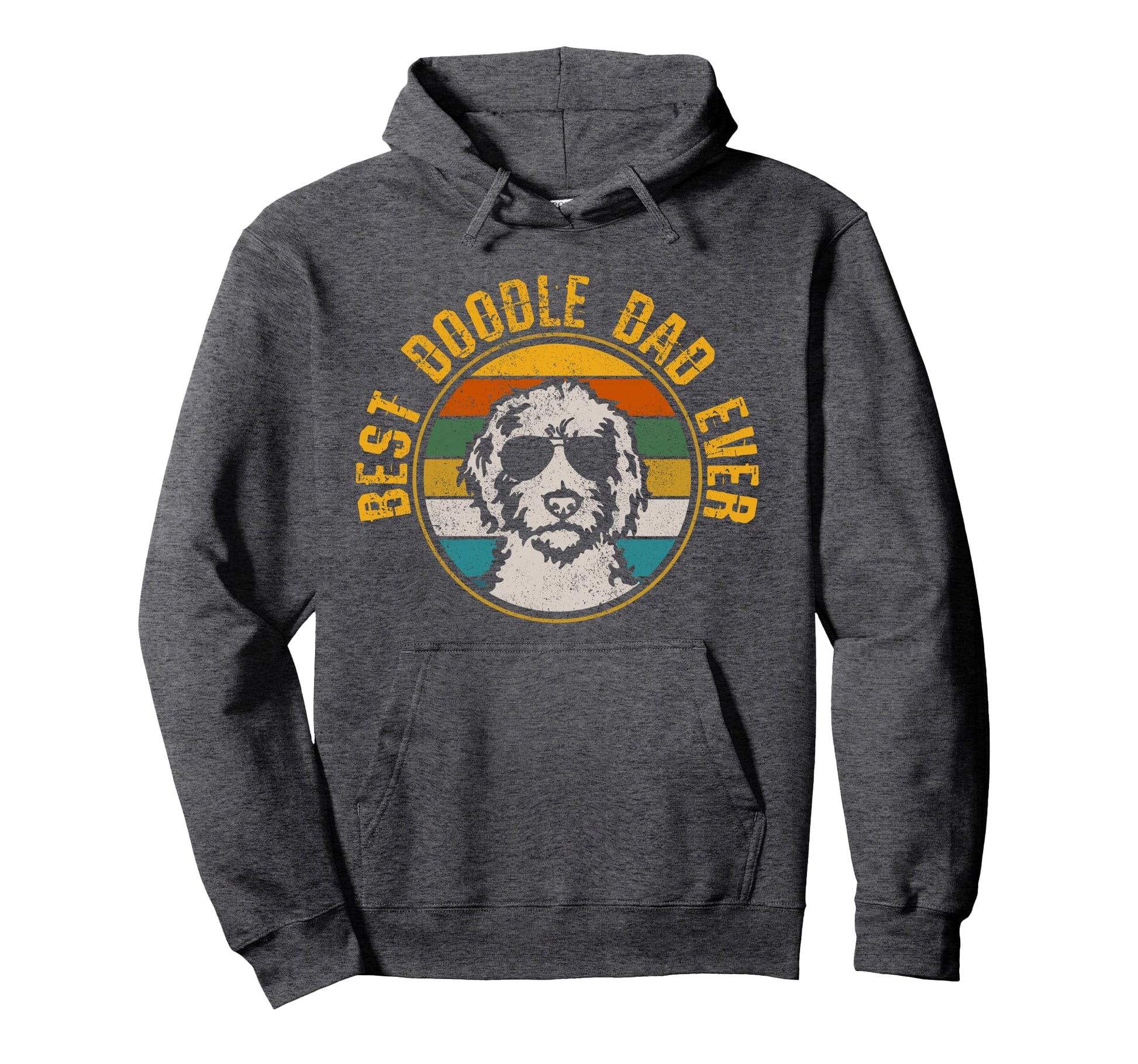 Best Doodle Dad Ever Goldendoodle Hoodie - Streetwear Style for Adults - T-Shirt, Sweatshirt, Hoodie