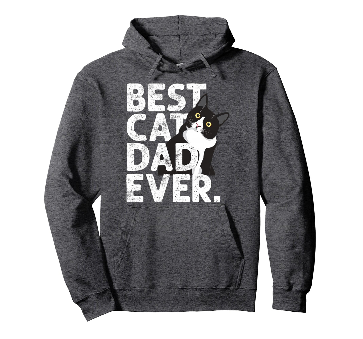 Funny Tuxedo Cat Daddy Father Gift Best Hoodie - Graphic Print for Adults - T-Shirt, Sweatshirt, Hoodie