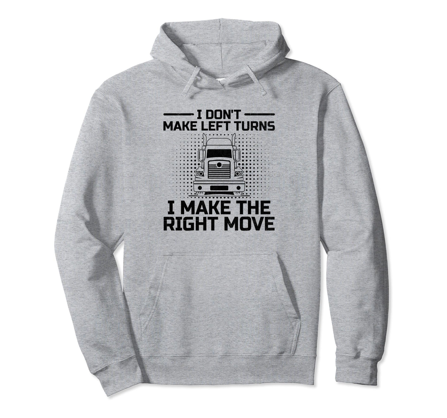 Trucker Driving Dad Trucker Father Hoodie - Minimalist Print for Adults - T-Shirt, Sweatshirt, Hoodie