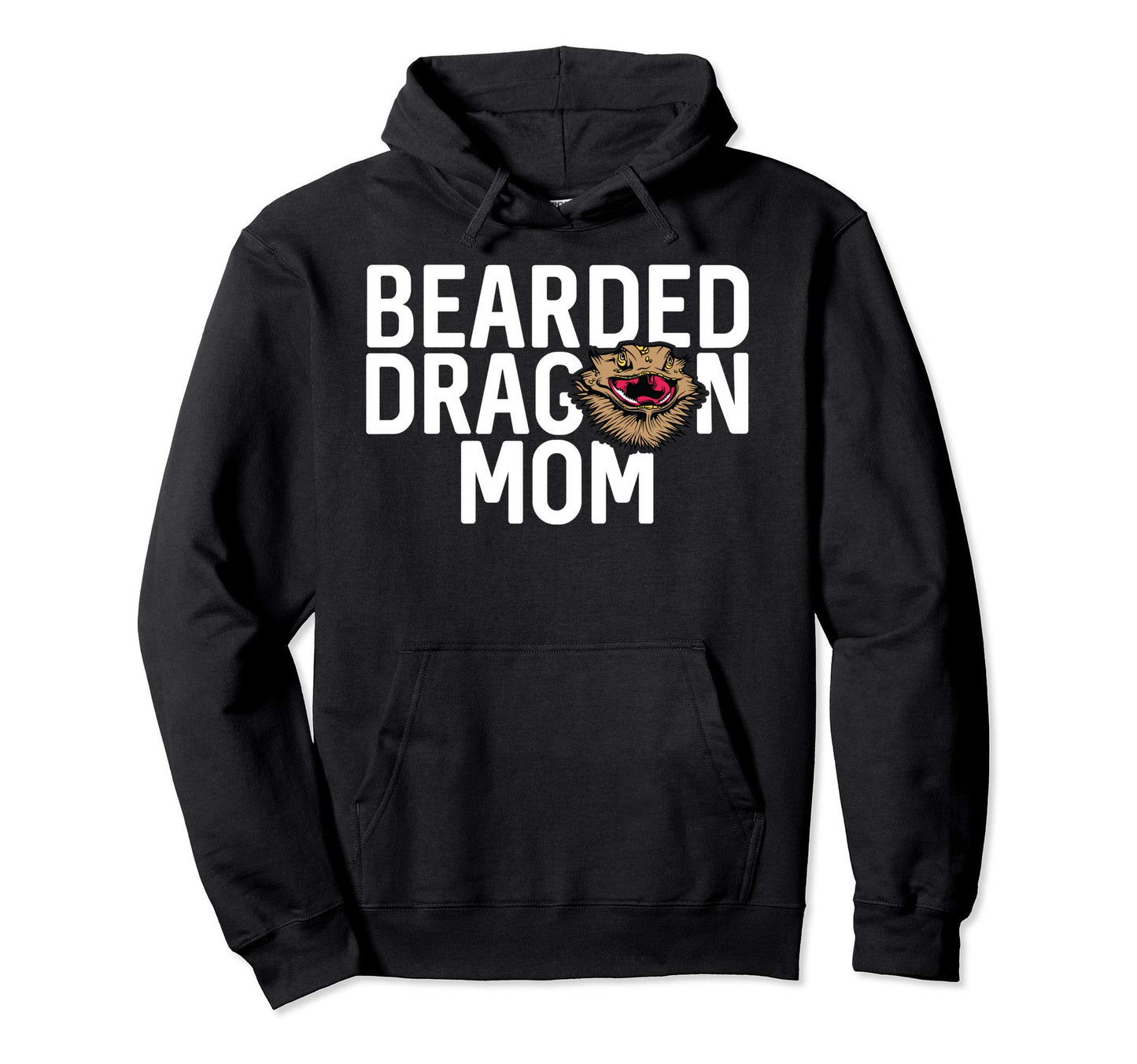 Bearded Dragon Mom Hoodie - Casual Everyday Wear Unisex - T-Shirt, Sweatshirt, Hoodie